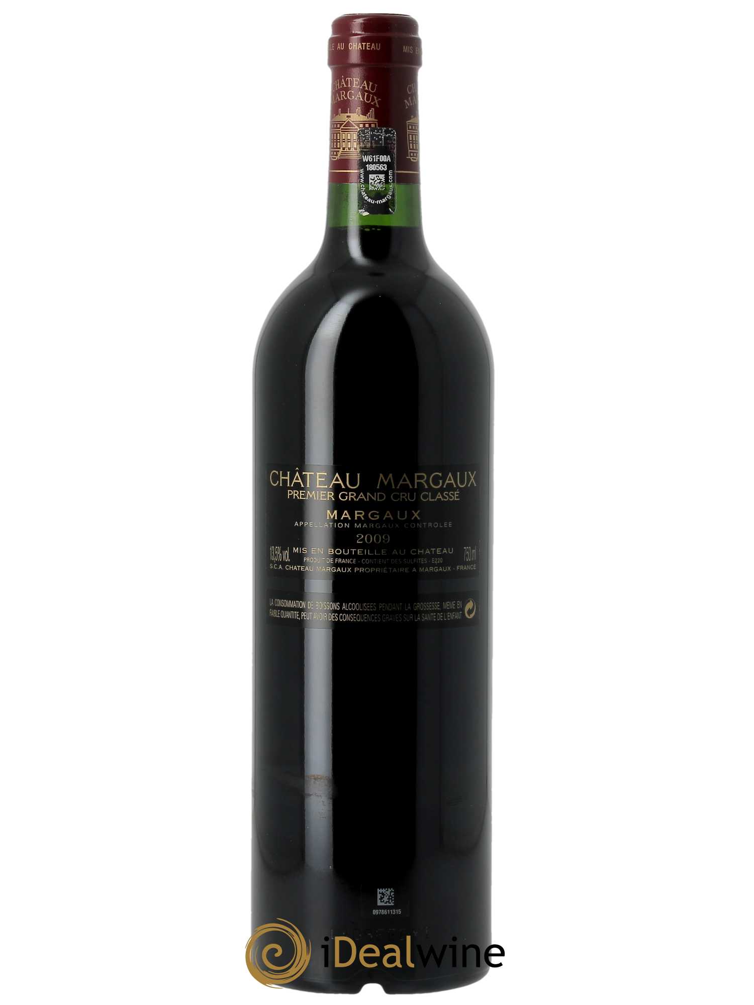 Château Margaux 1er Grand Cru Classé (CBO à partir de 6 bts) 2009 - Lot de 1 bouteille - 1