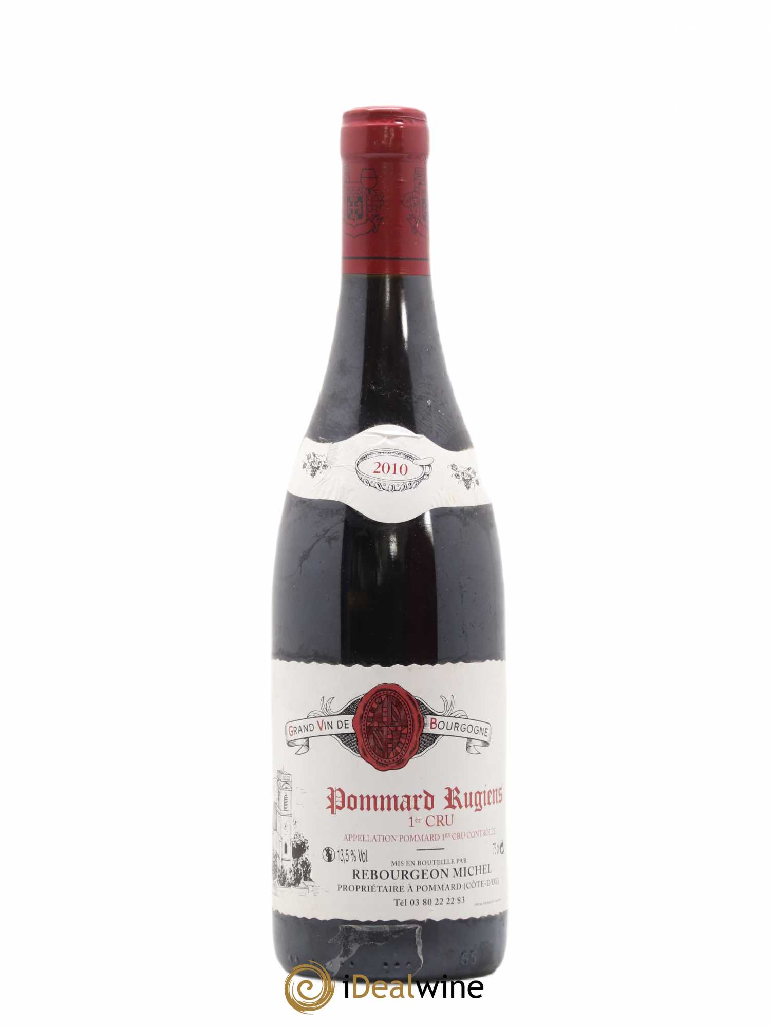 Pommard 1er Cru Rugiens Domaine Michel Rebourgeon 2010 - Lot de 1 bouteille - 0