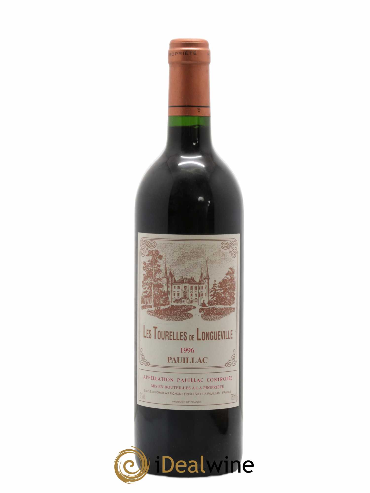 Les Tourelles de Longueville Second Vin 1996 - Lot de 1 bouteille - 0