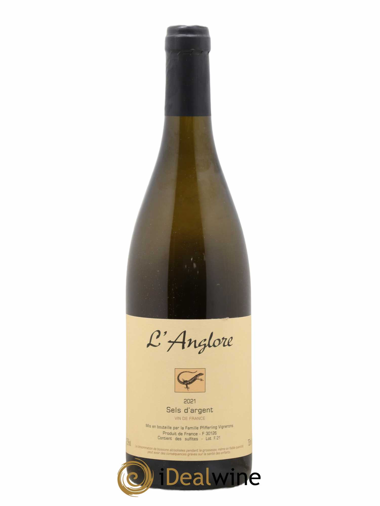 Vin de France Sels d'argent L'Anglore 2021 - Lot de 1 bouteille - 0