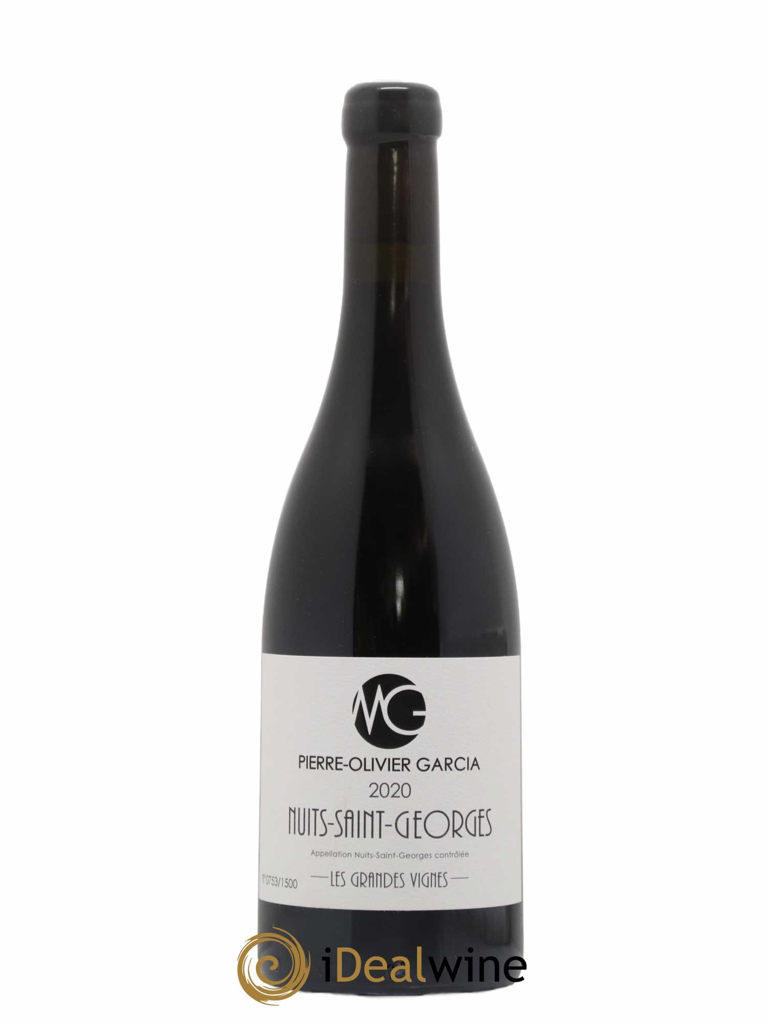 Nuits Saint-Georges Grandes Vignes Pierre-Olivier Garcia 2020 - Lot de 1 bouteille - 0