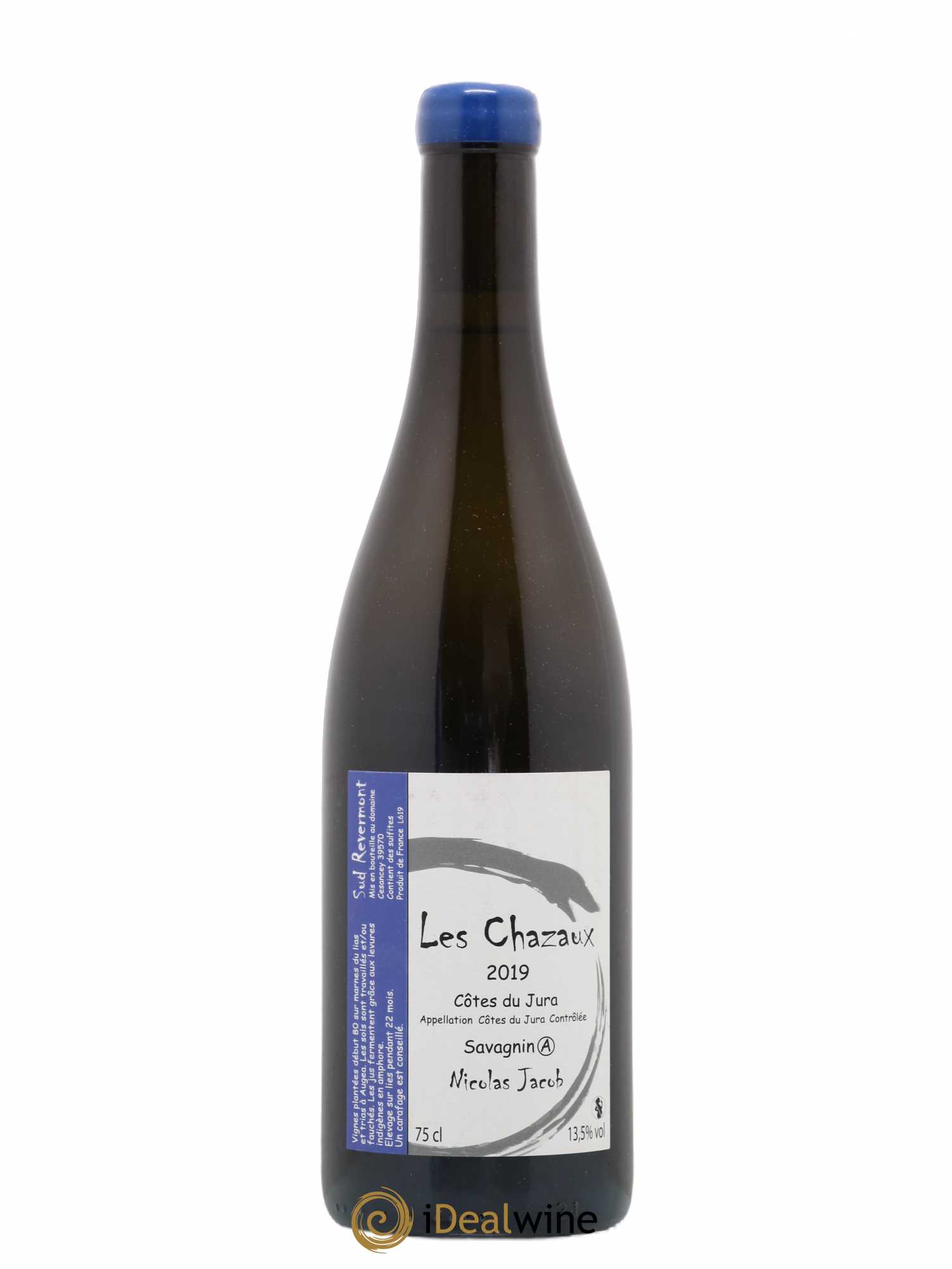 Côtes du Jura Savagnin Les Chazaux Nicolas Jacob 2019 - Lot de 1 bouteille - 0