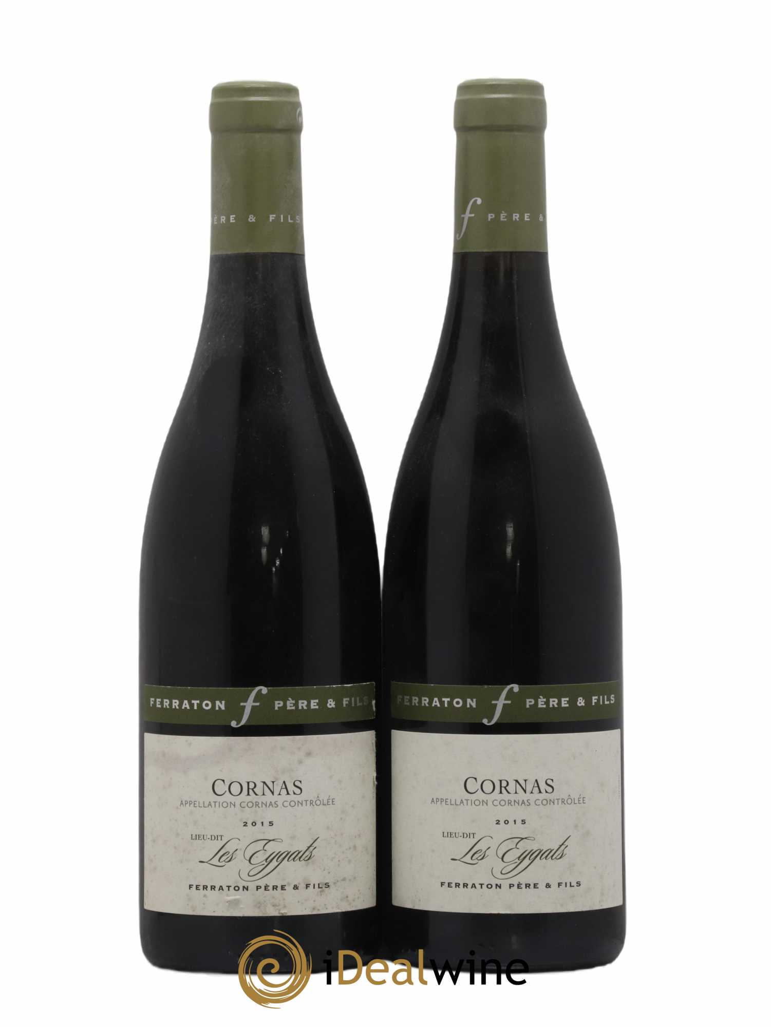 Cornas Les Eygats Ferraton Pere & Fils 2015 - Lot de 2 bouteilles - 0