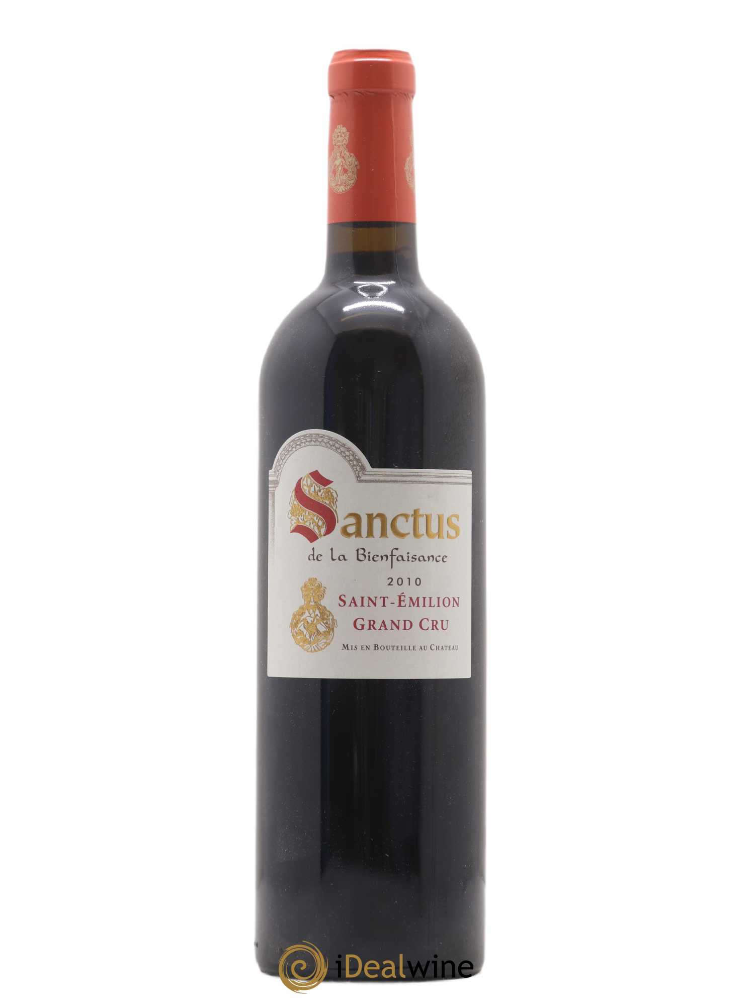 Saint-Émilion Grand Cru Sanctus De La Bienfaisance 2010 - Lot de 1 bouteille - 0