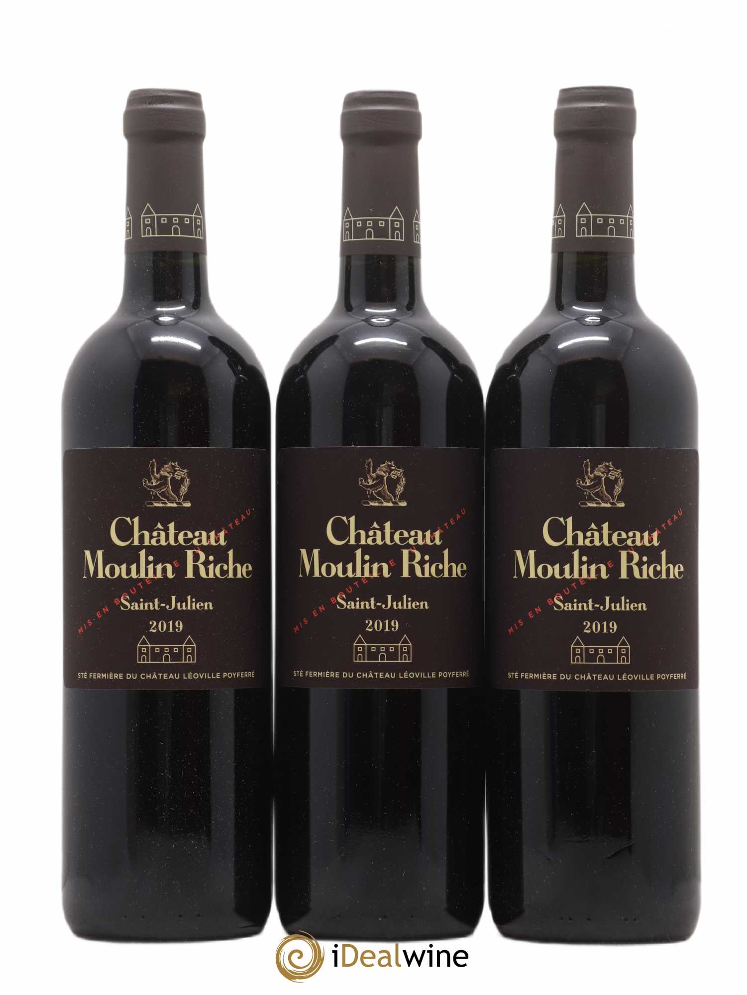 Château Moulin Riche 2019 - Lot de 6 bouteilles - 1