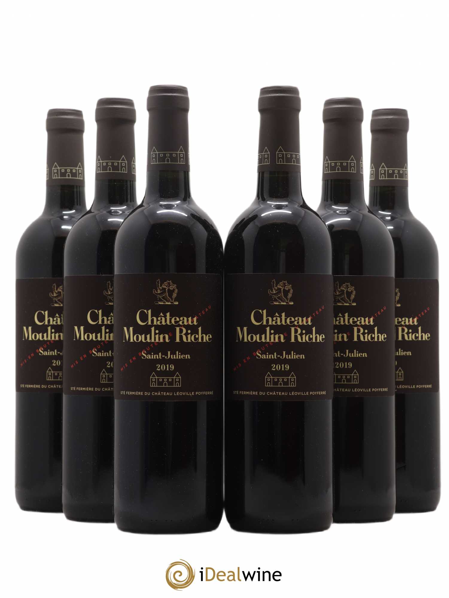 Château Moulin Riche 2019 - Lot de 6 bouteilles - 0