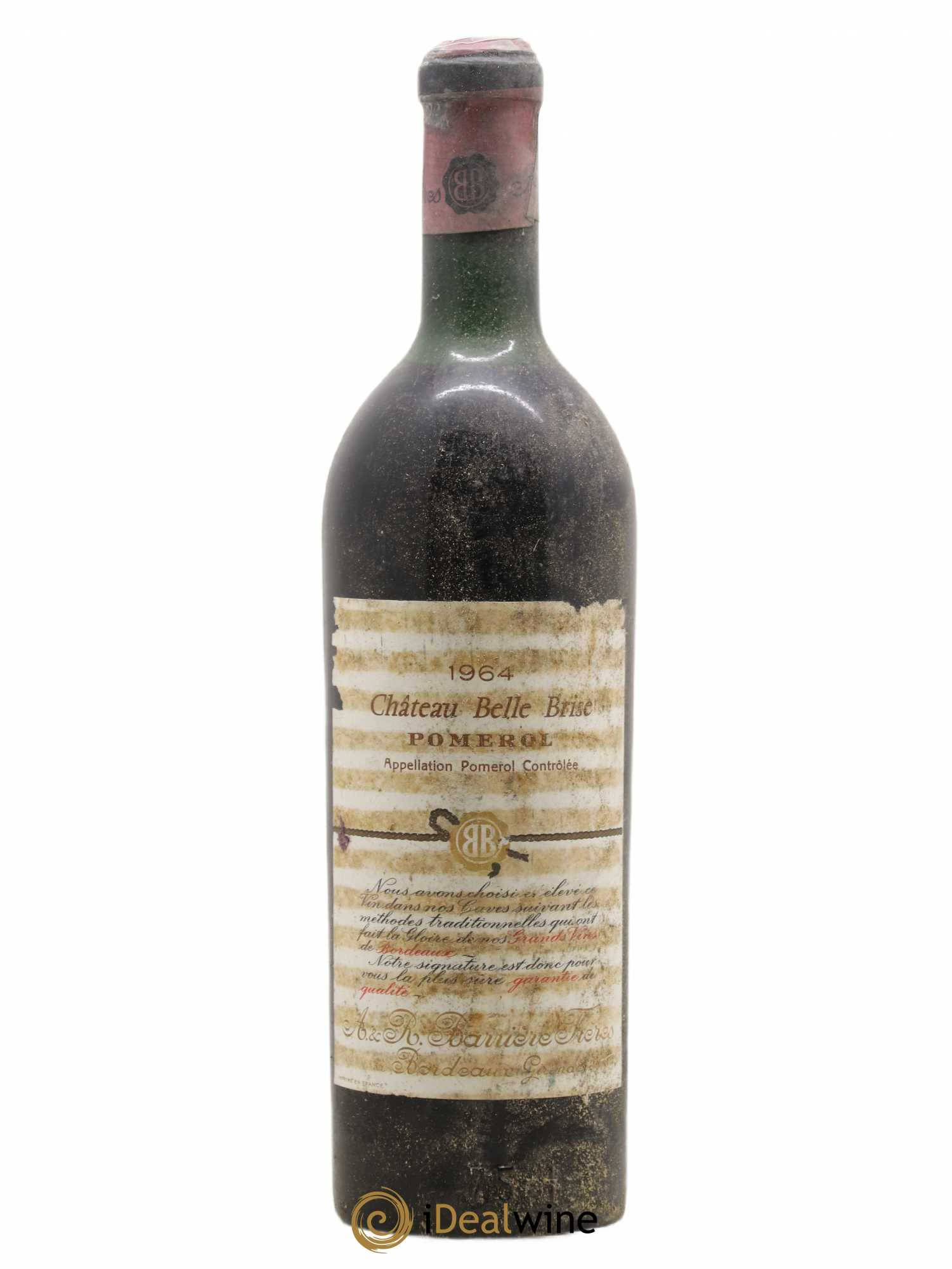 Château Belle-Brise 1964 - Lot de 1 bouteille - 0