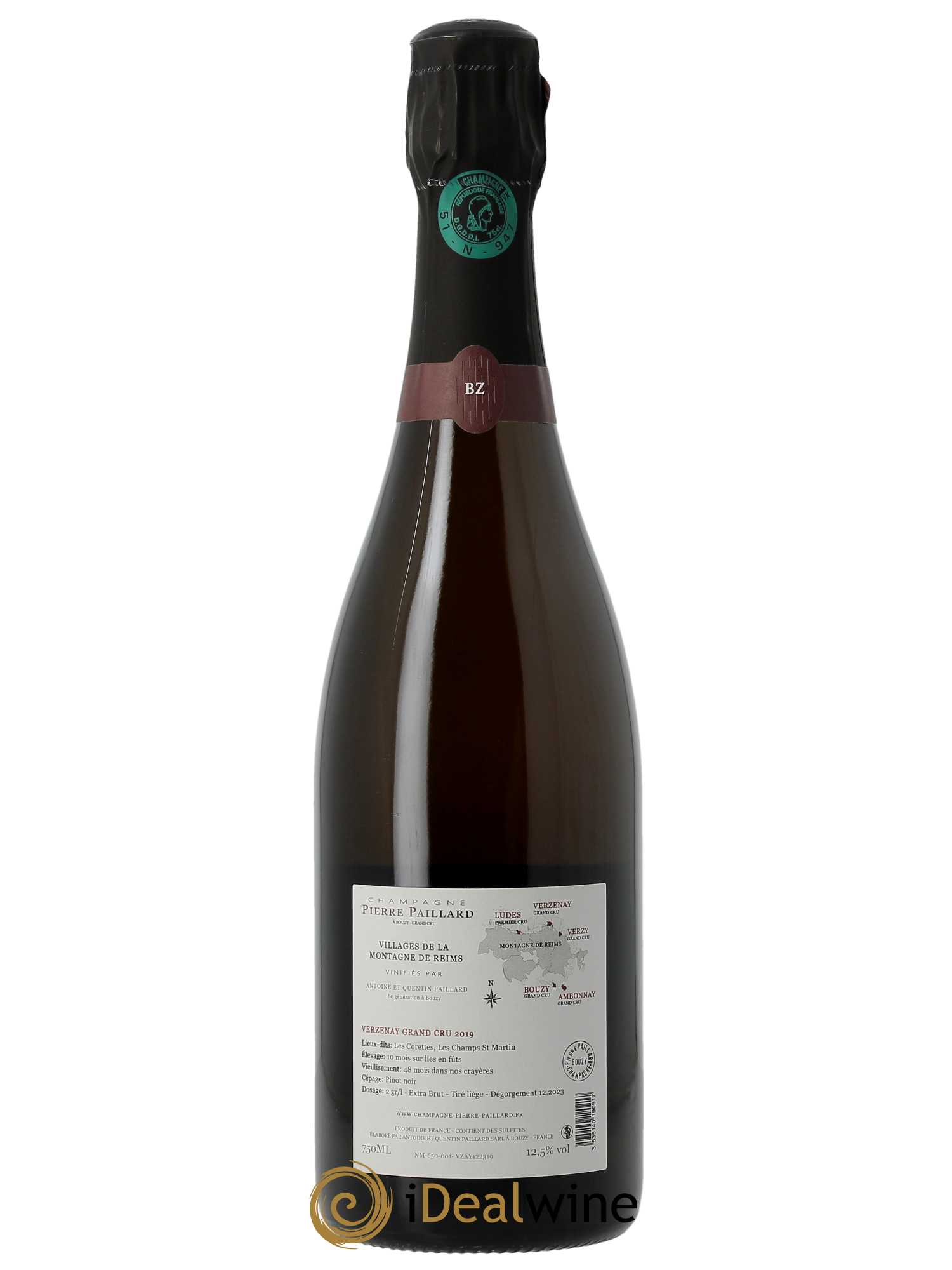 Verzenay Grand Cru Pierre Paillard  2019 - Lotto di 1 bottiglia - 1