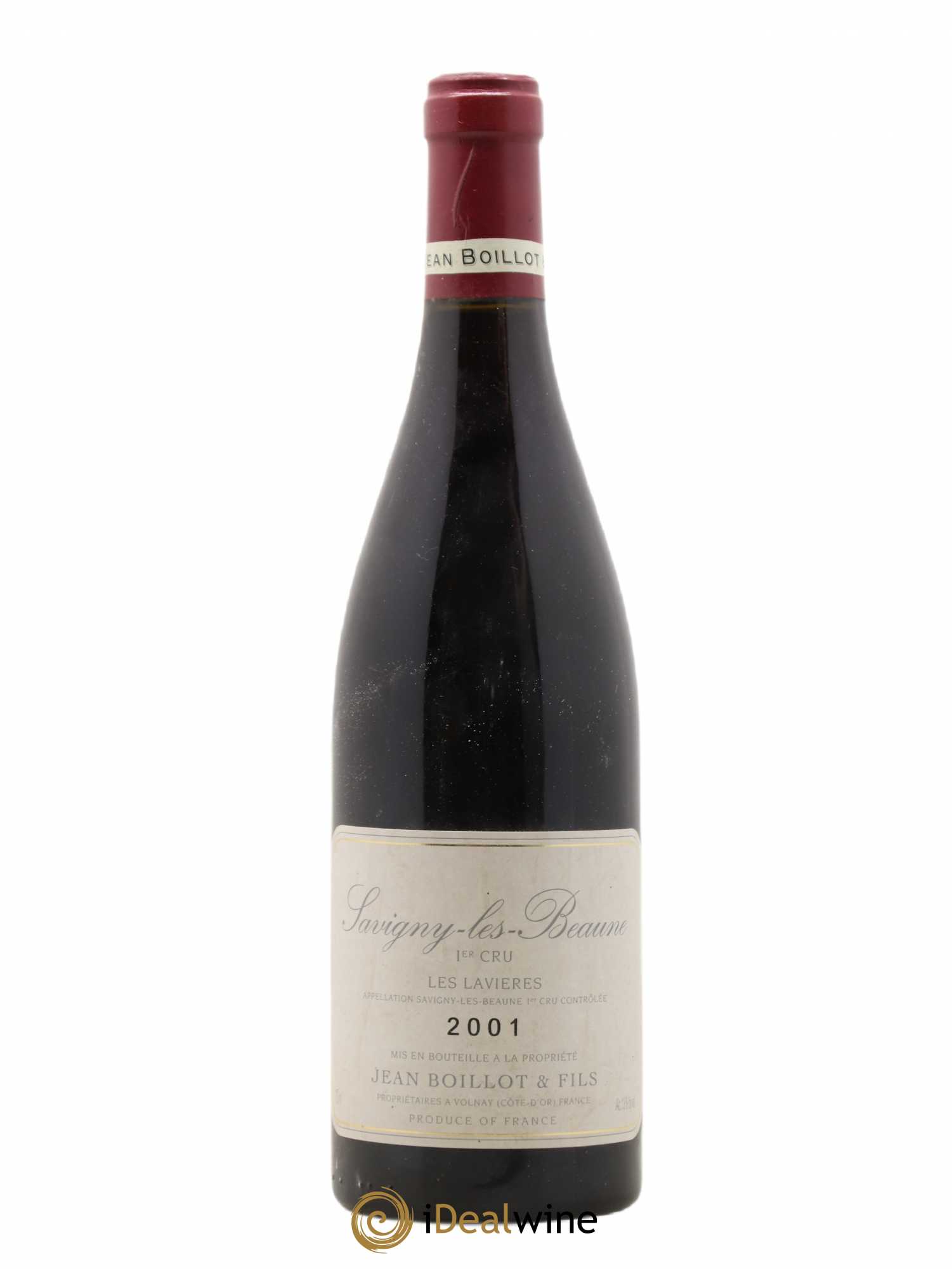 Savigny-lès-Beaune 1er Cru Lavières Jean Boillot 2001 - Lot de 1 bouteille - 0