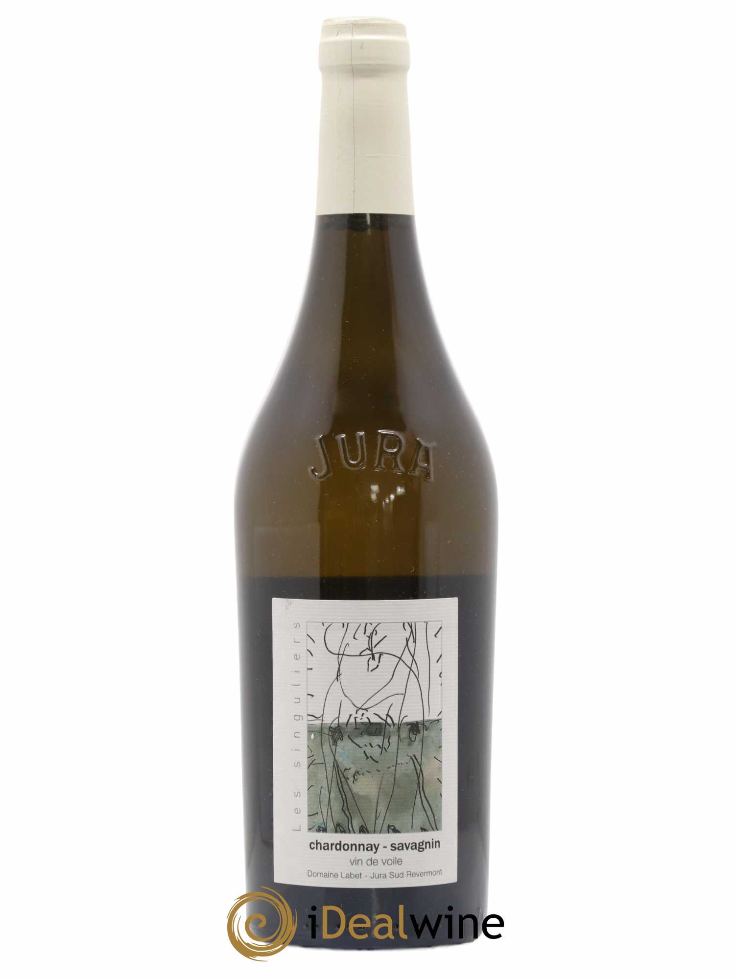 Côtes du Jura Vin de Voile Chardonnay-Savagnin cuvée de garde Romain - Julien  - Charline Labet 2019 - Lot of 1 bottle - 0