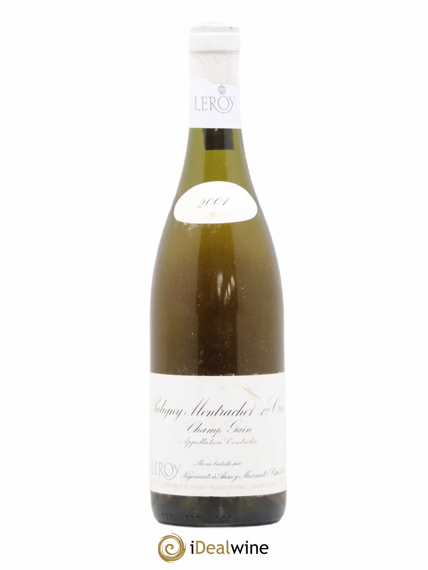 Puligny-Montrachet 1er Cru Champ-Gain Leroy SA 2001 - Lot de 1 bouteille - 0