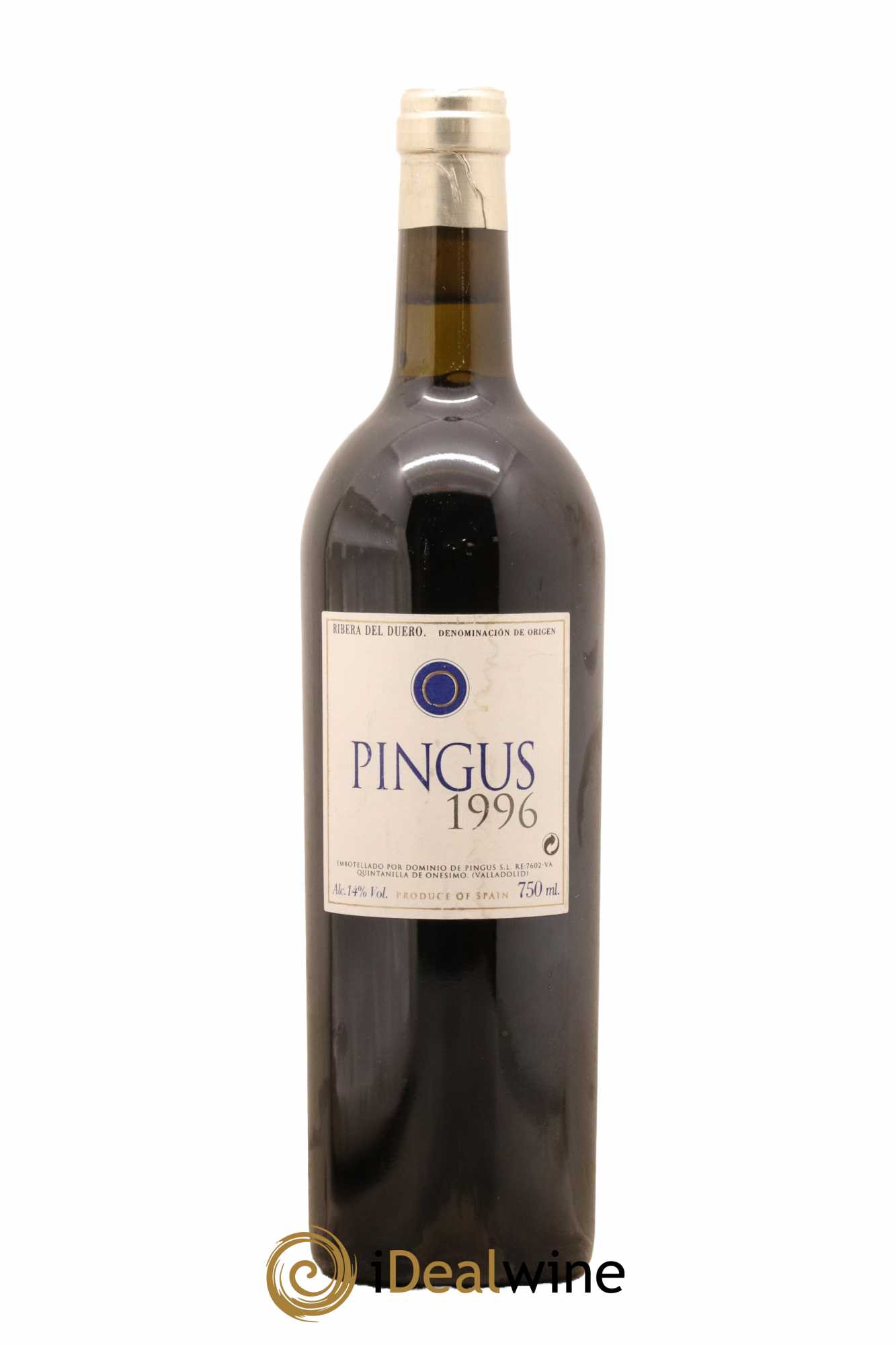 Ribera Del Duero Pingus Dominio de Pingus - Peter Sisseck 1996 - Posten von 1 Flasche - 0