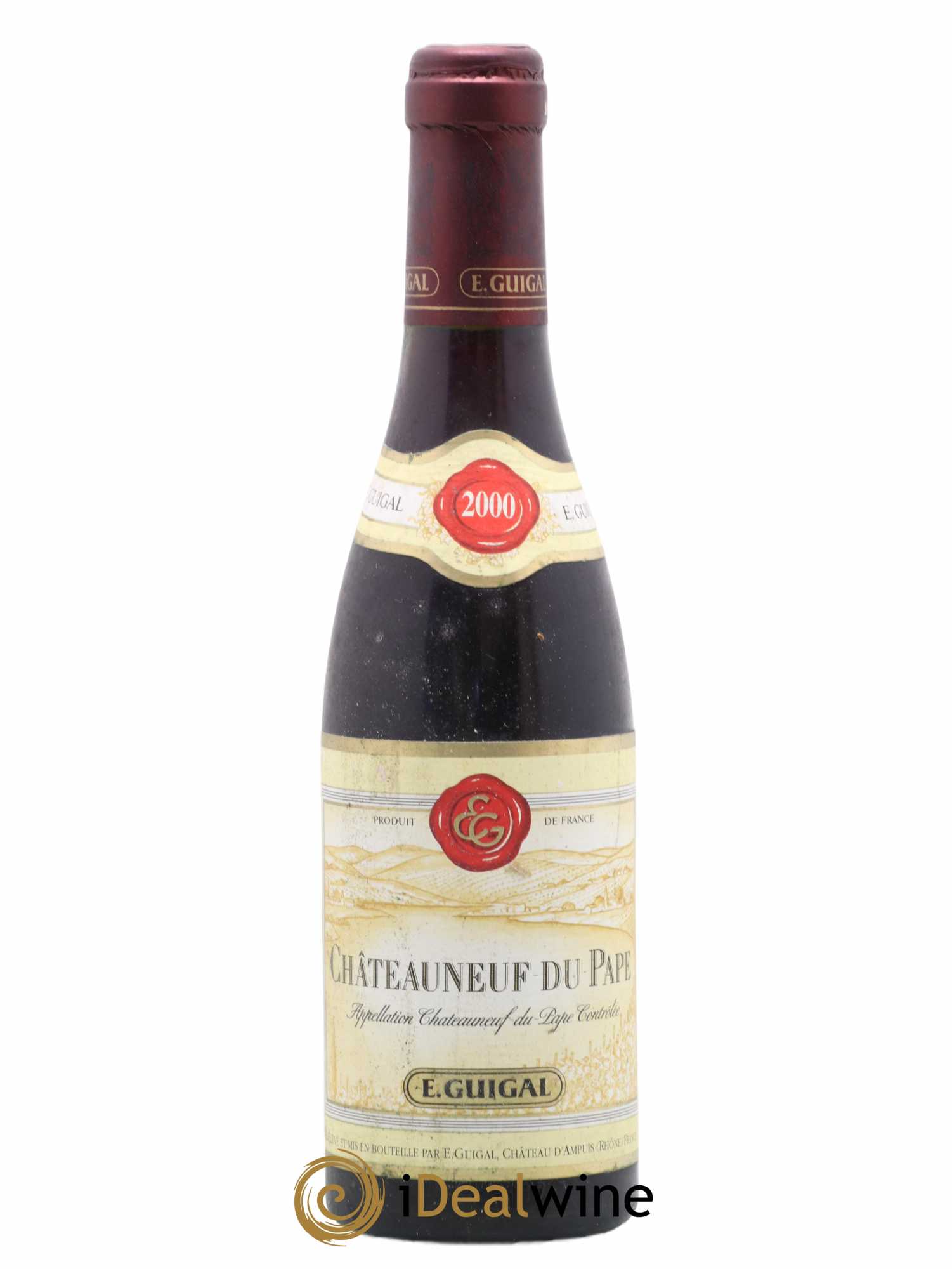 Châteauneuf-du-Pape Guigal 2000 - Lot of 1 half-bottle - 0