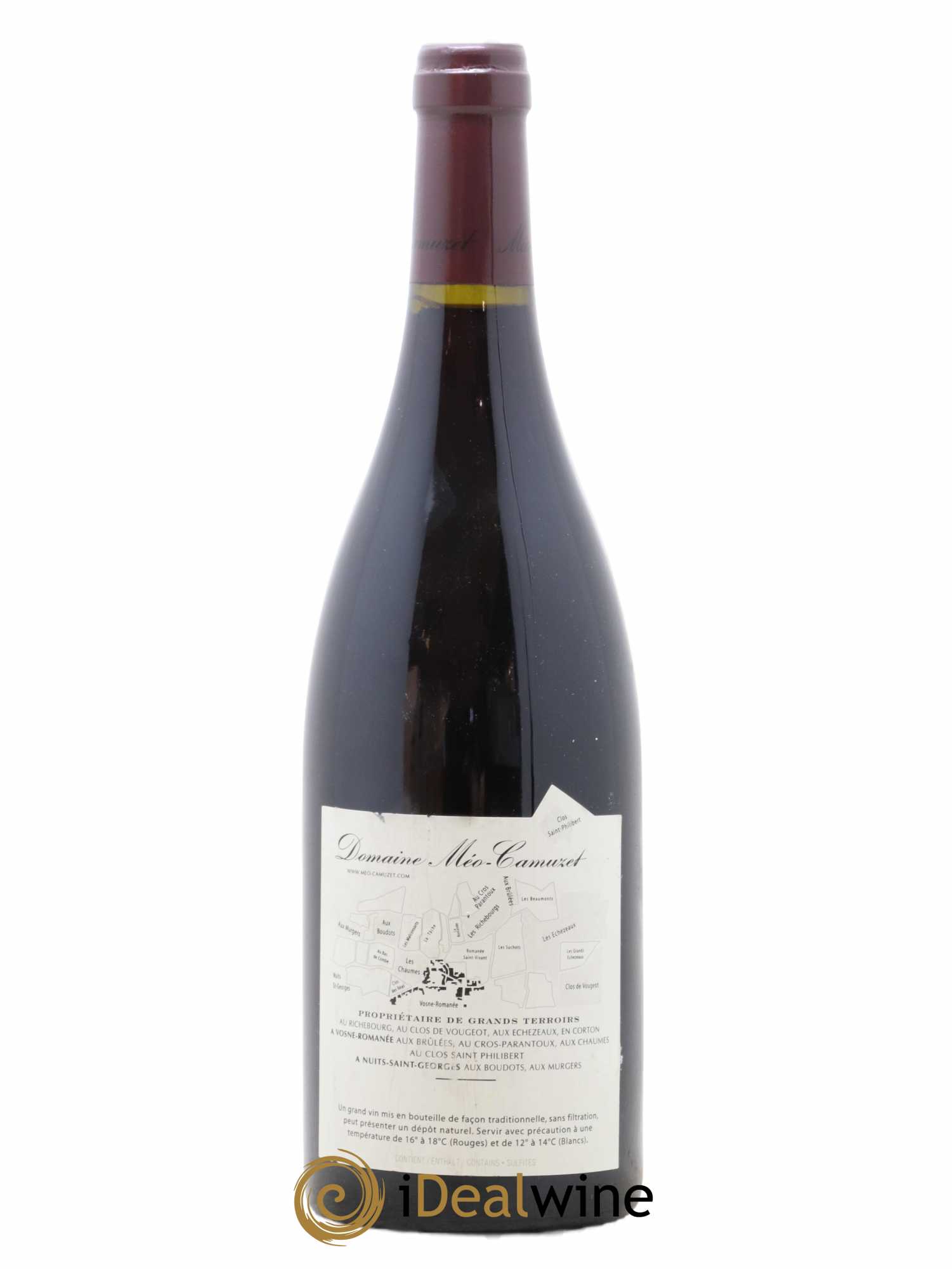 Echezeaux Grand Cru Les Rouges du Bas Méo-Camuzet (Domaine) 2001 - Lot of 1 bottle - 1