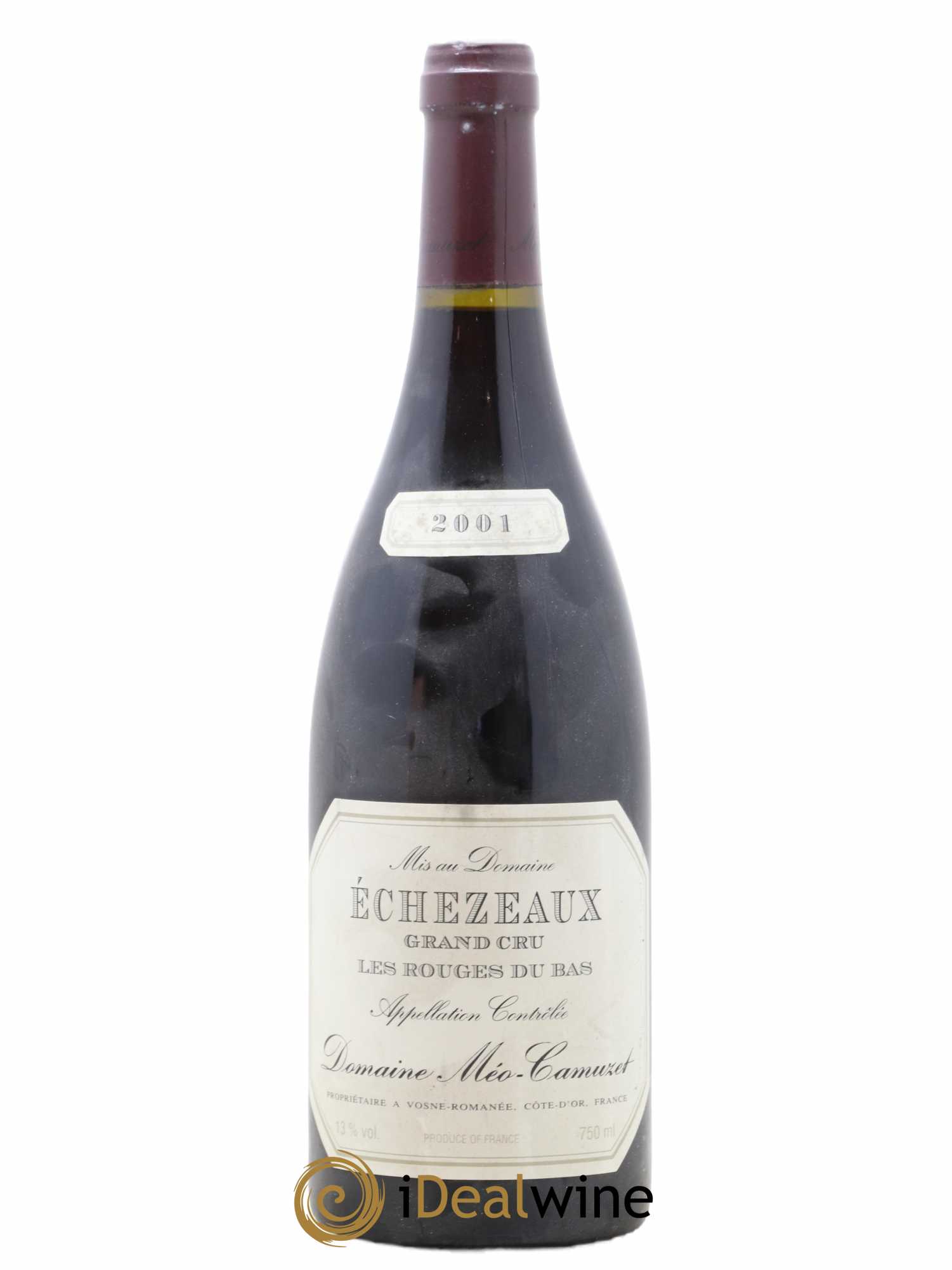 Echezeaux Grand Cru Les Rouges du Bas Méo-Camuzet (Domaine) 2001 - Lot of 1 bottle - 0