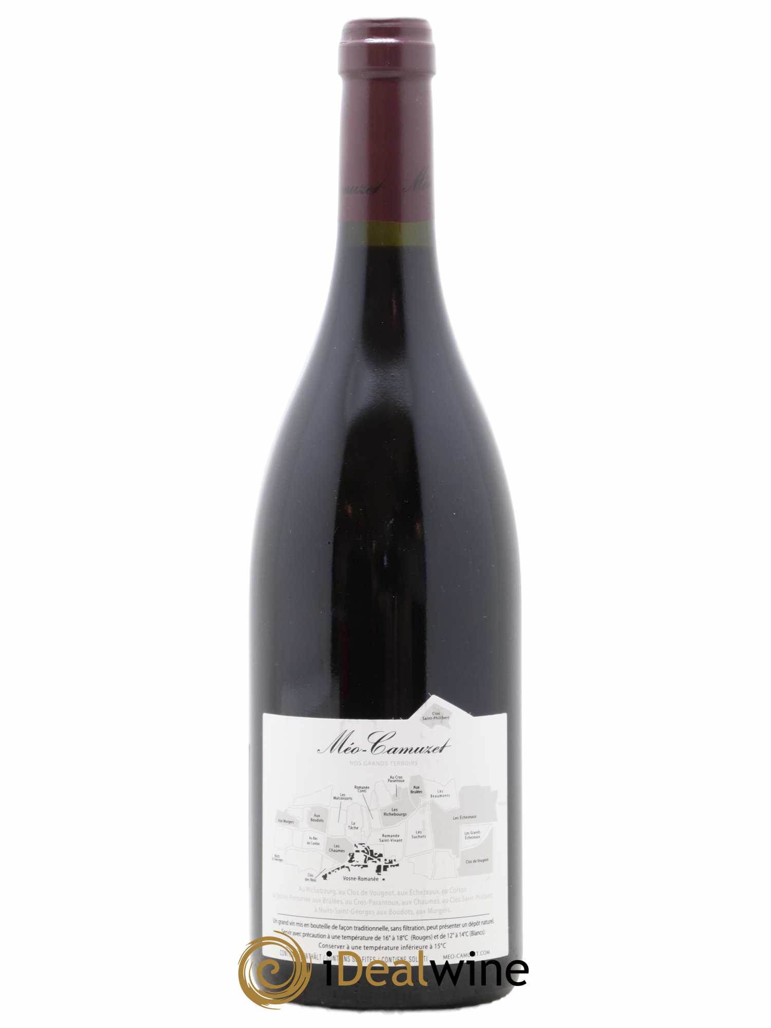 Clos de Vougeot Grand Cru Près le Cellier Méo-Camuzet (Domaine) 2017 - Lot de 1 bouteille - 1