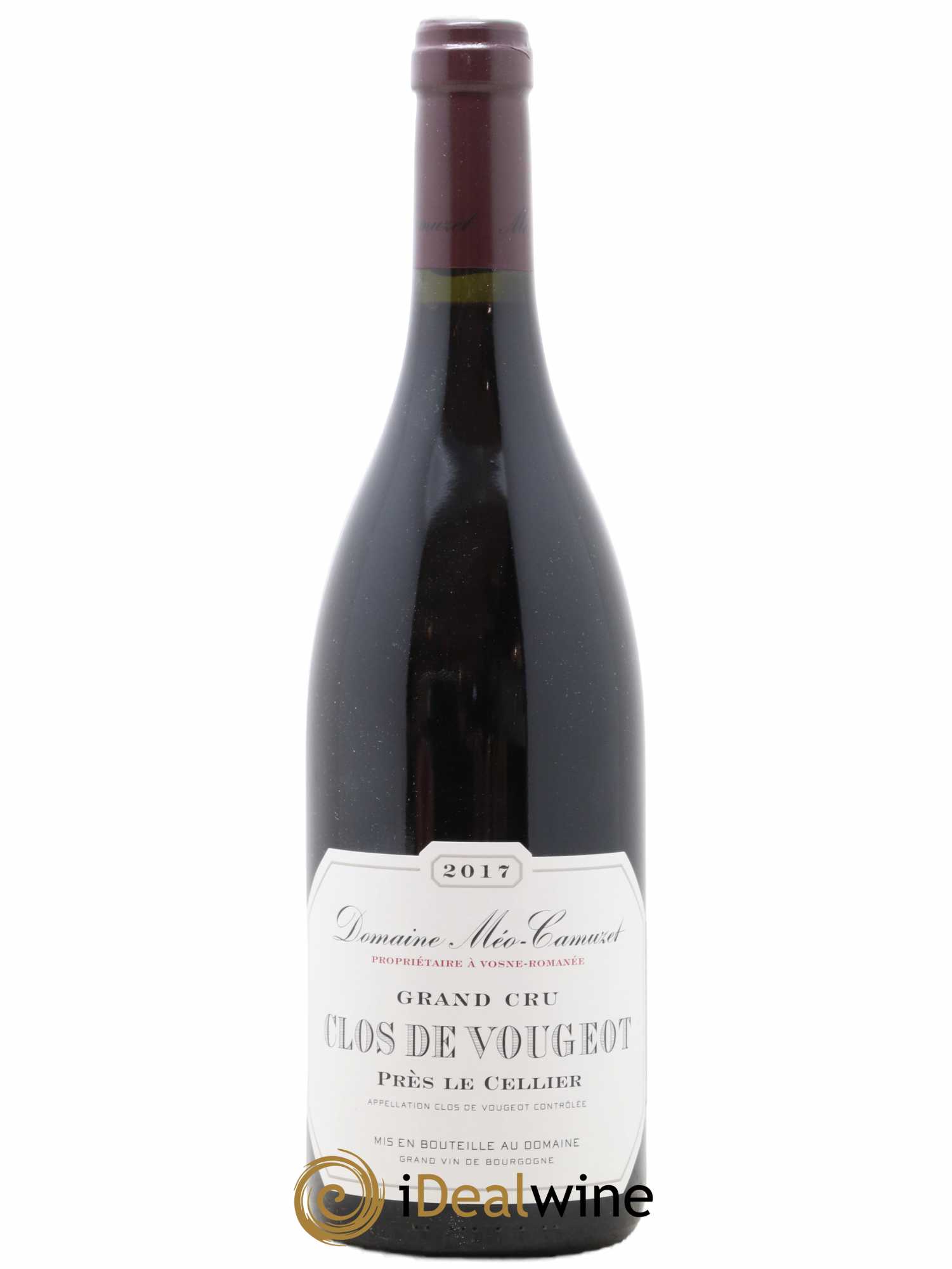 Clos de Vougeot Grand Cru Près le Cellier Méo-Camuzet (Domaine) 2017 - Lot de 1 bouteille - 0