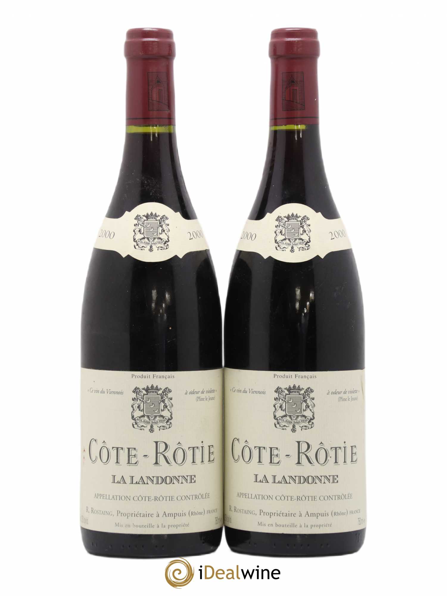 Côte-Rôtie La Landonne René Rostaing 2000 - Lot de 2 bouteilles - 0