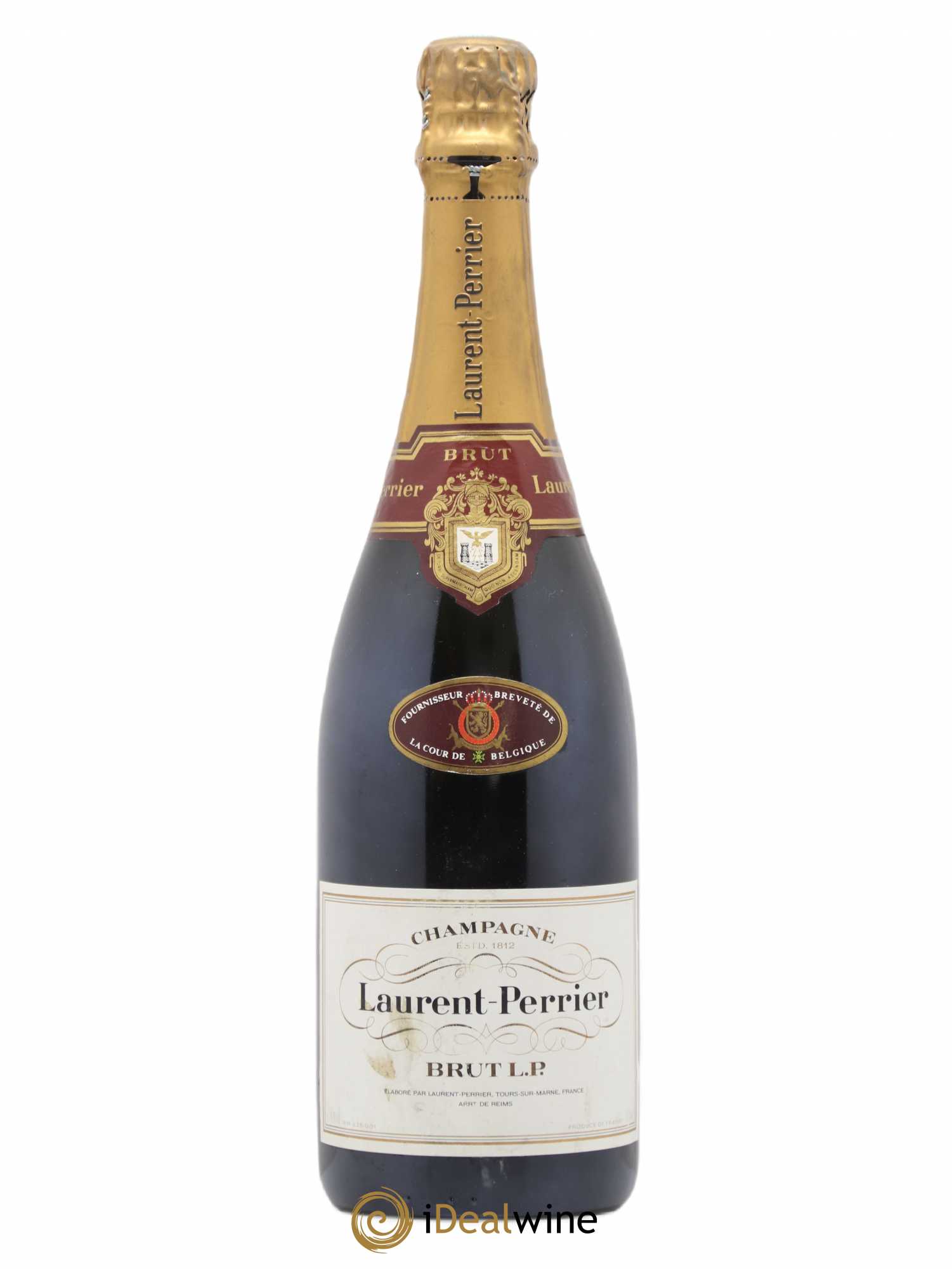 Champagne Brut L.P. Laurent Perrier - Lot de 1 bouteille - 0