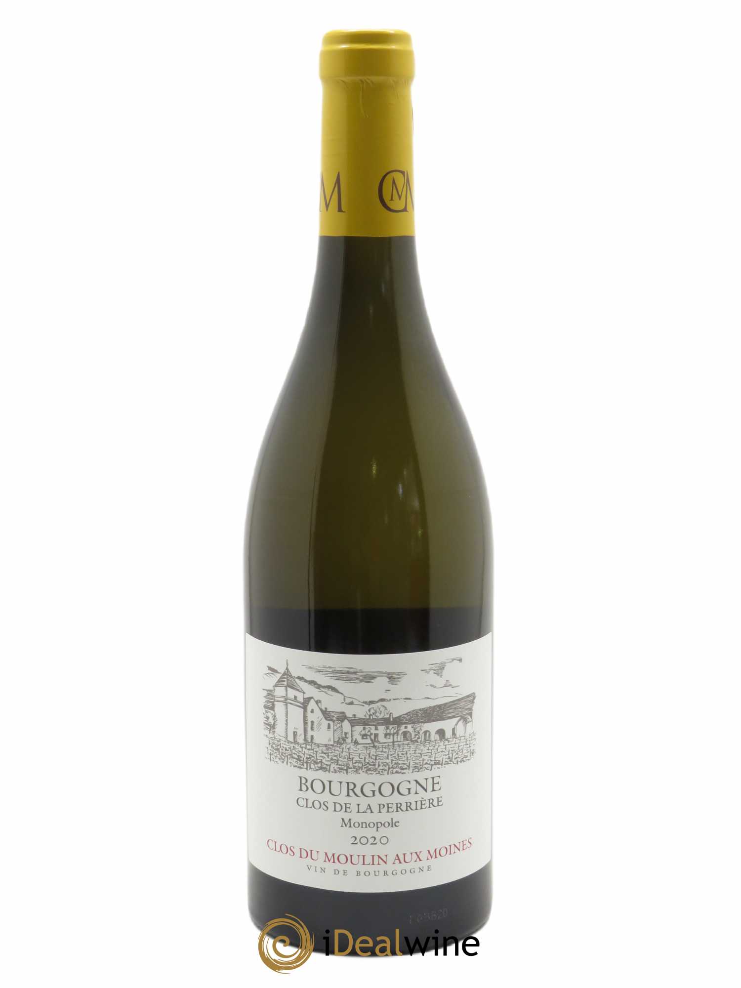 Bourgogne Clos de la Perrière Monopole Clos du Moulin aux Moines 2020 - Lot de 1 bouteille - 0