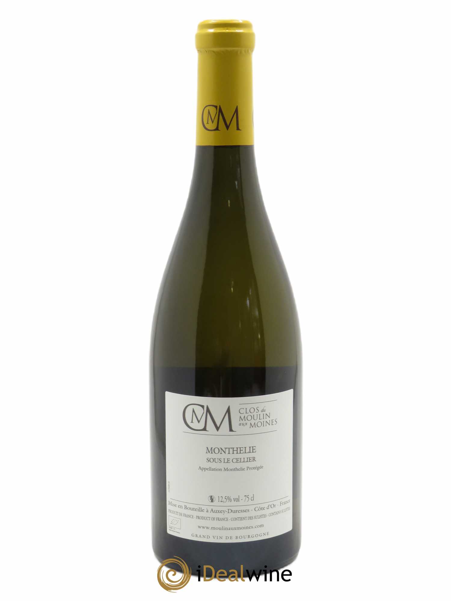 Monthélie Sous Le Cellier Clos du Moulin aux Moines 2018 - Lot de 1 bouteille - 1