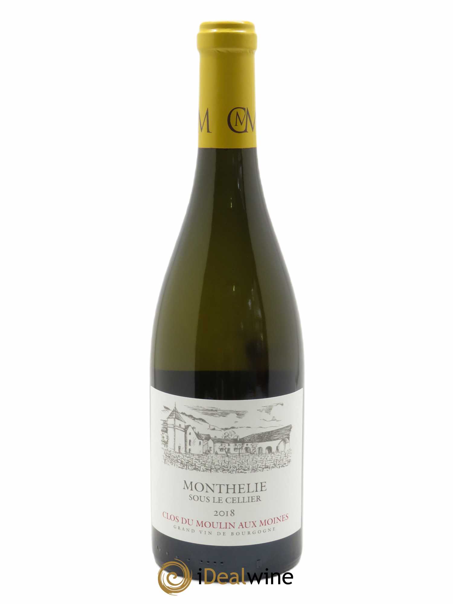 Monthélie Sous Le Cellier Clos du Moulin aux Moines 2018 - Lot de 1 bouteille - 0