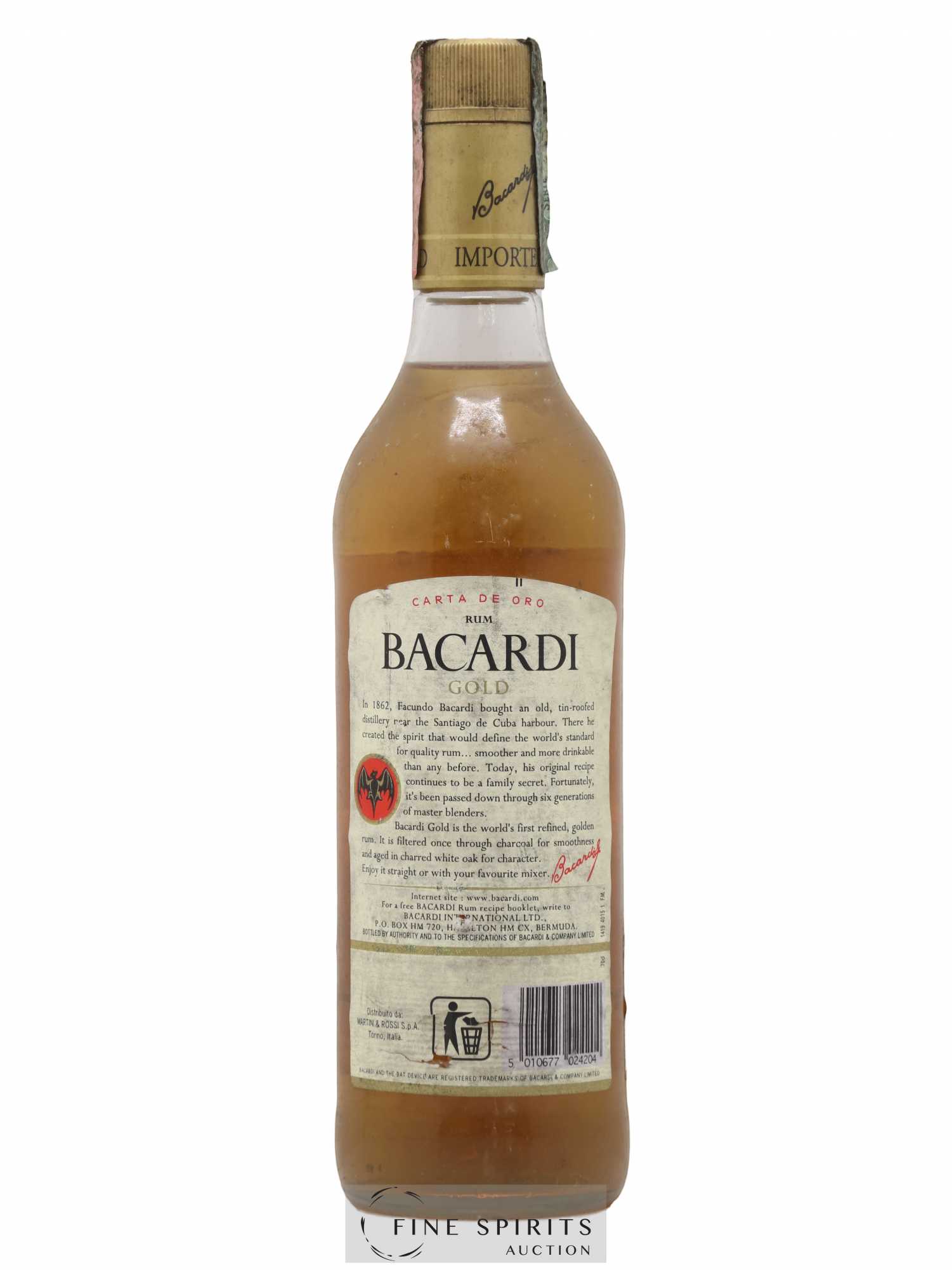 Bacardi Of. Superior - Lot de 1 bouteille - 1