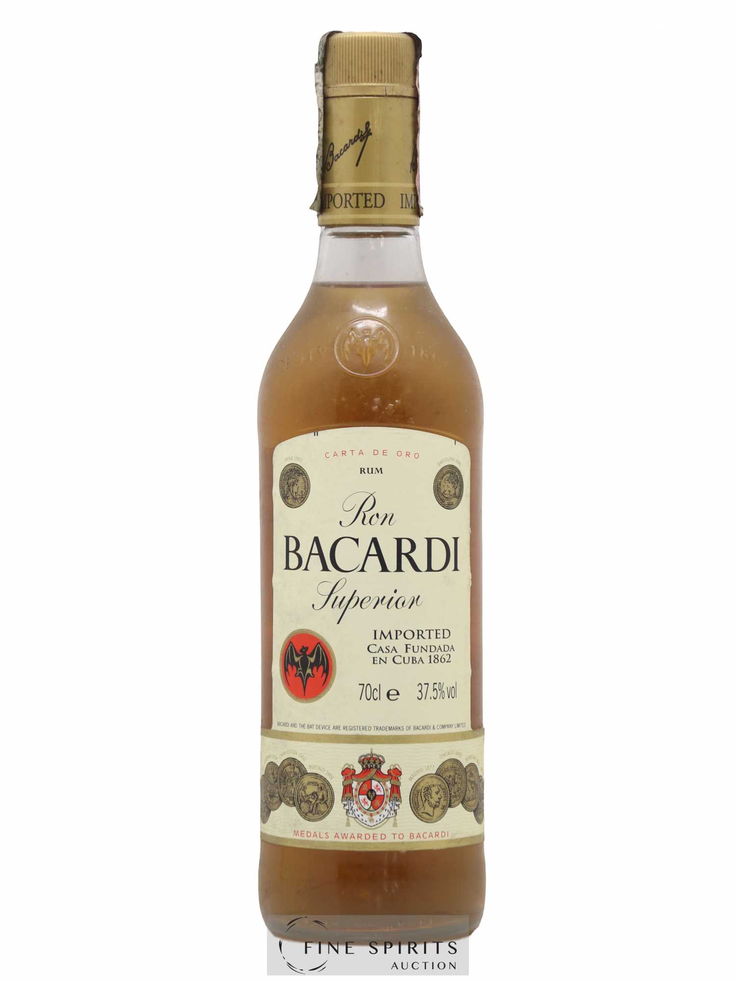 Bacardi Of. Superior - Lot de 1 bouteille - 0