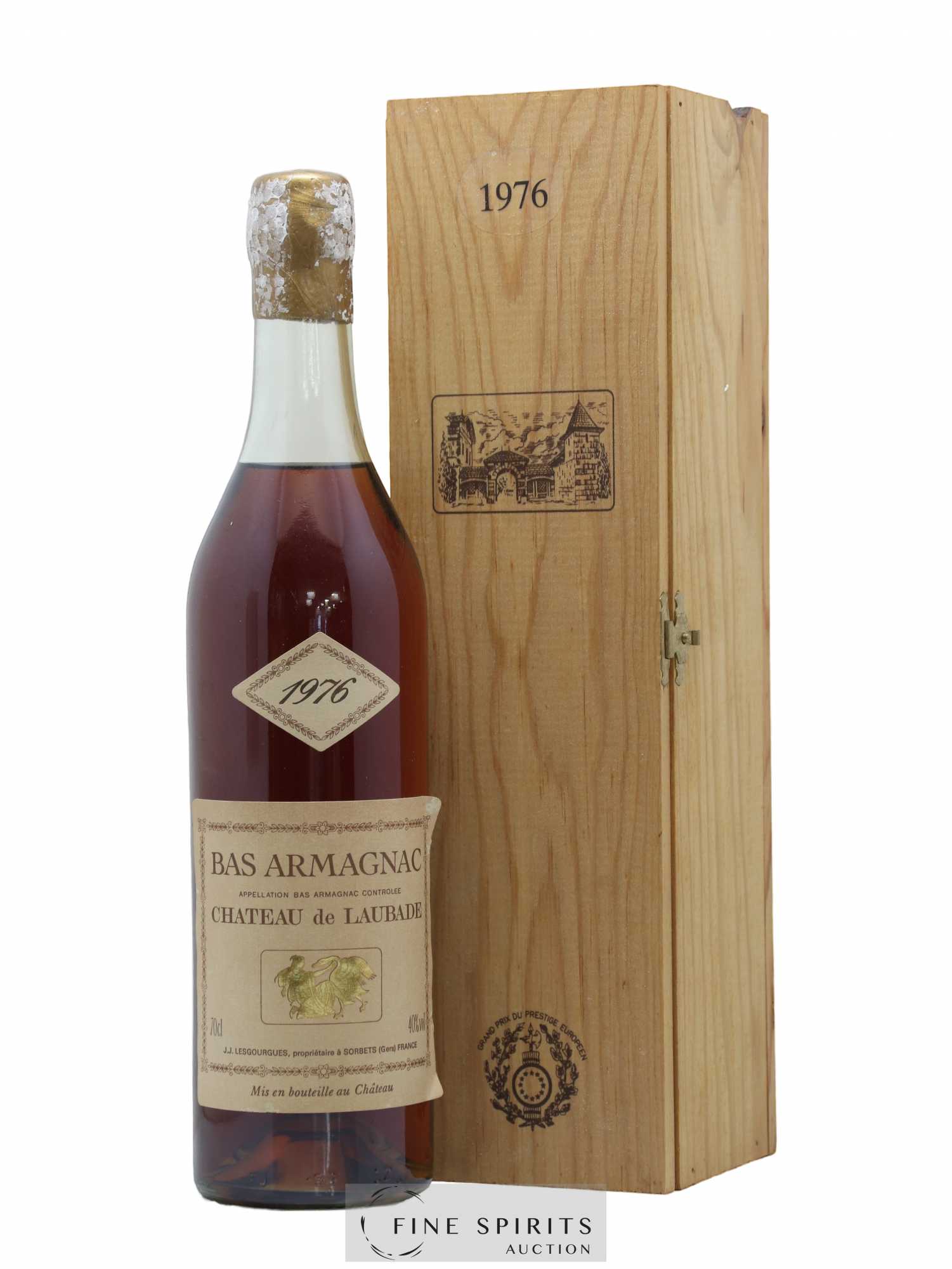 Château de Laubade 1976 Of. - Posten von 1 Flasche - 0