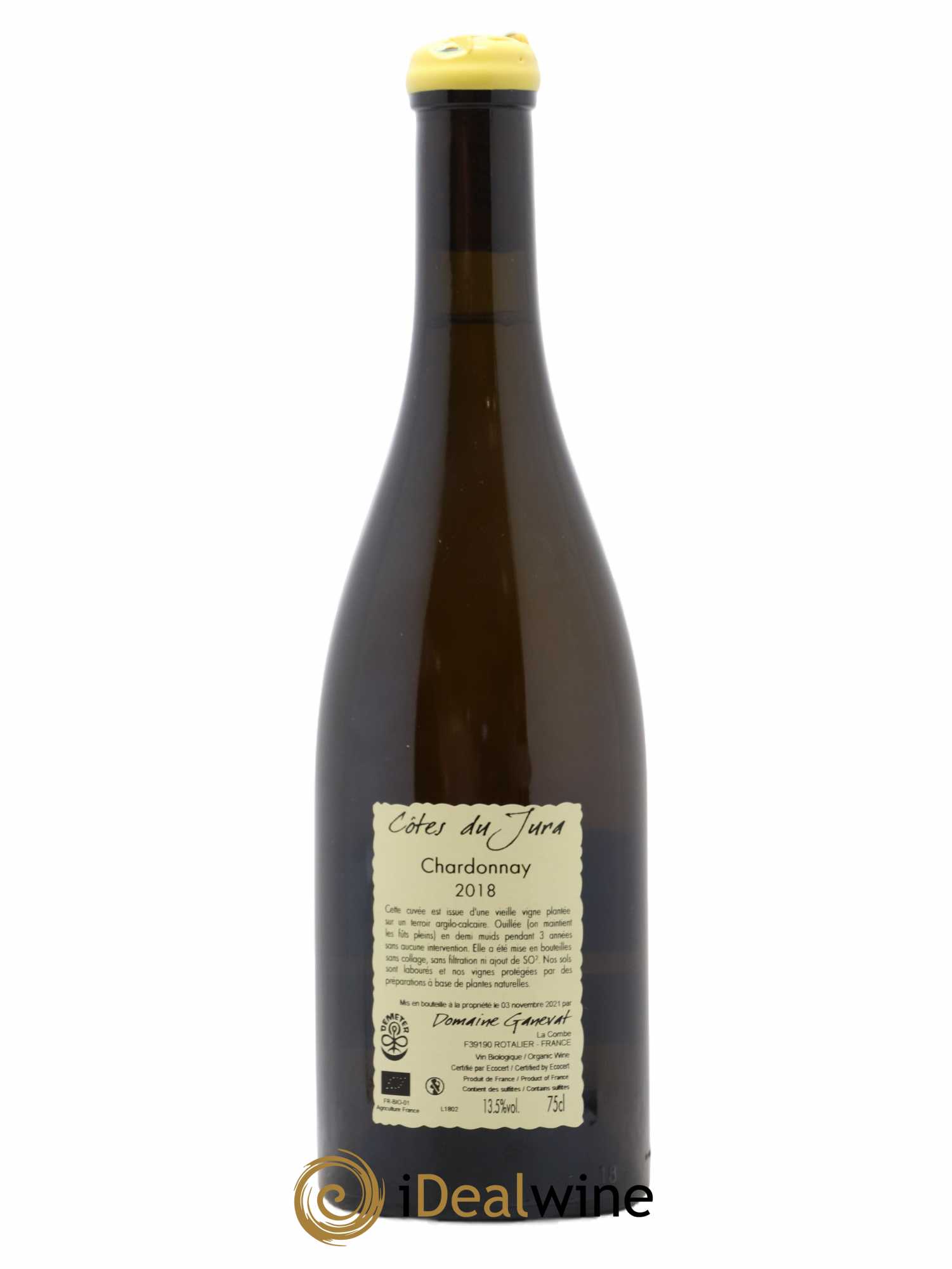 Côtes du Jura Les Chamois du Paradis Jean-François Ganevat (Domaine)  (sans prix de réserve) 2018 - Lot de 1 bouteille - 1