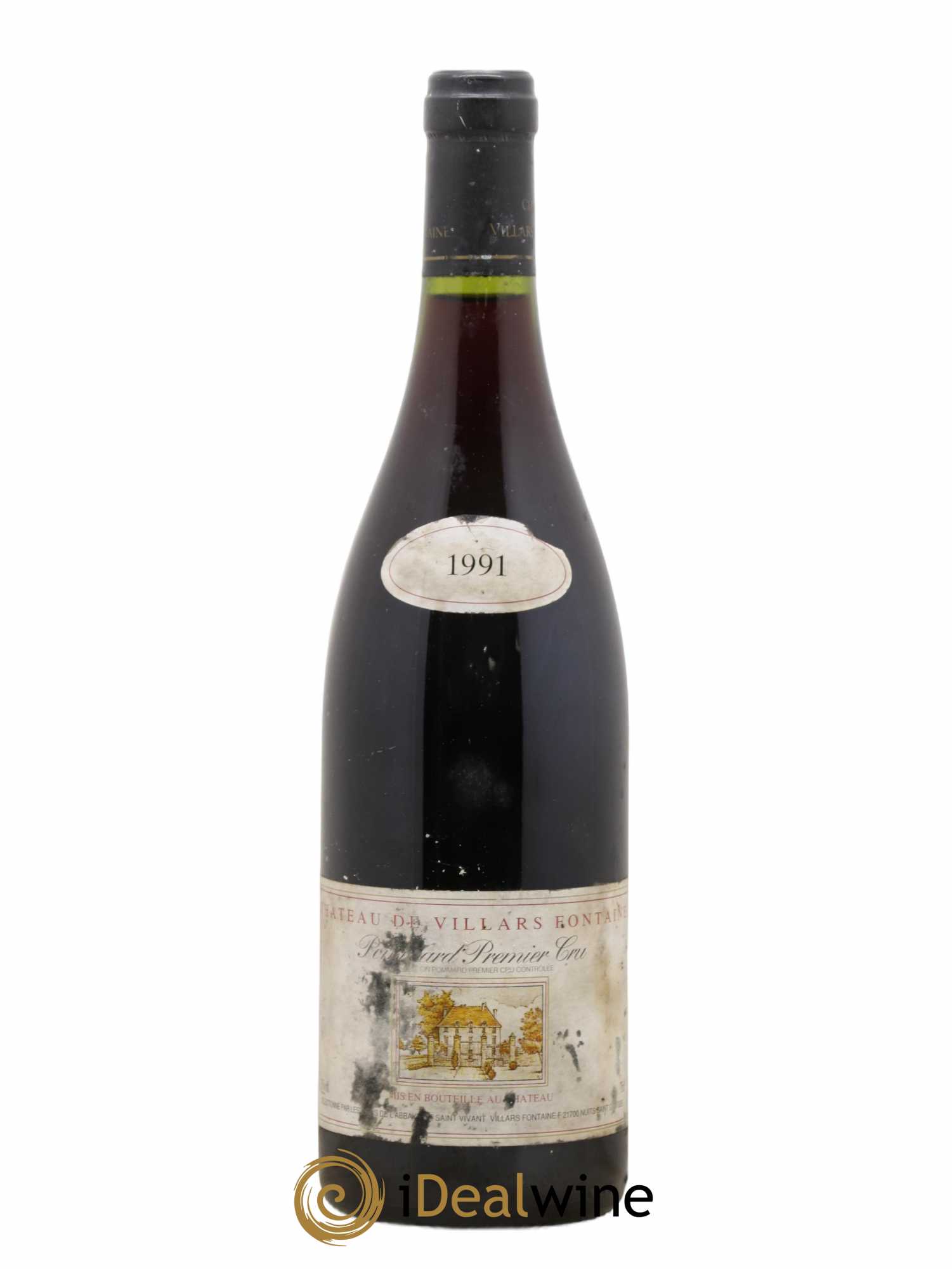 Pommard 1er Cru Château de Villars Fontaine 1991 - Lot de 1 bouteille - 0