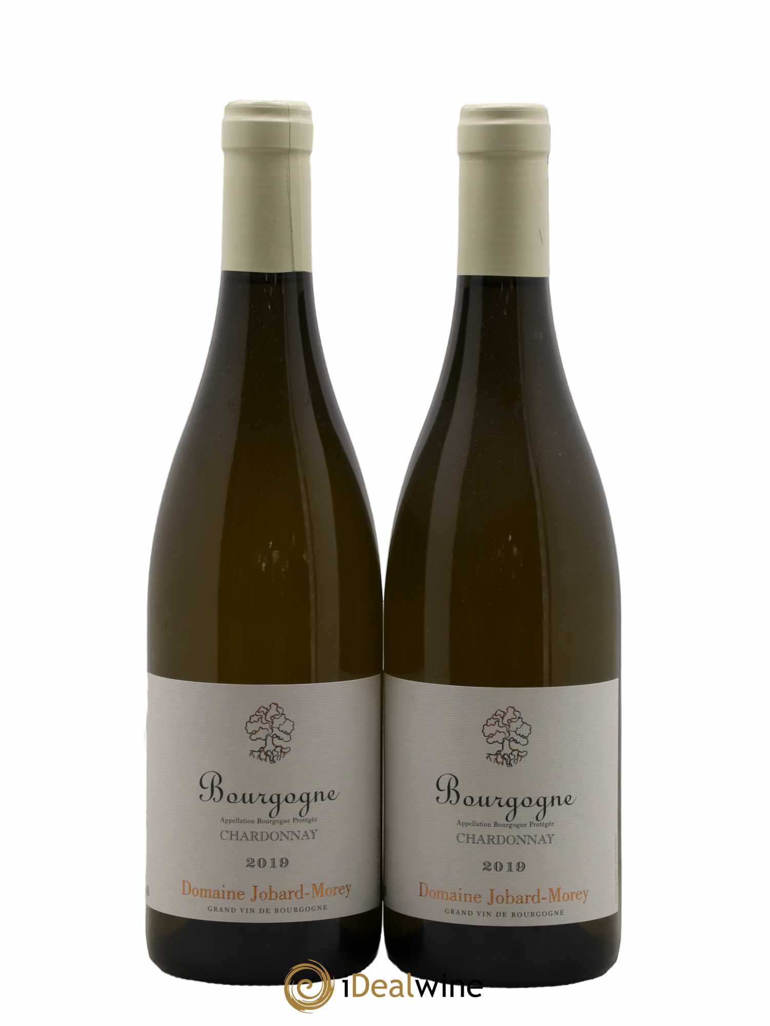 Bourgogne Jobard Morey 2019 - Lot of 2 bottles - 0