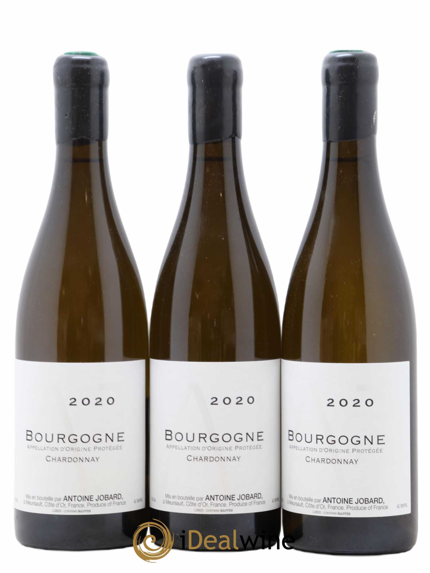 Bourgogne François et Antoine Jobard (Domaine) 2020 - Lot de 3 bouteilles - 0