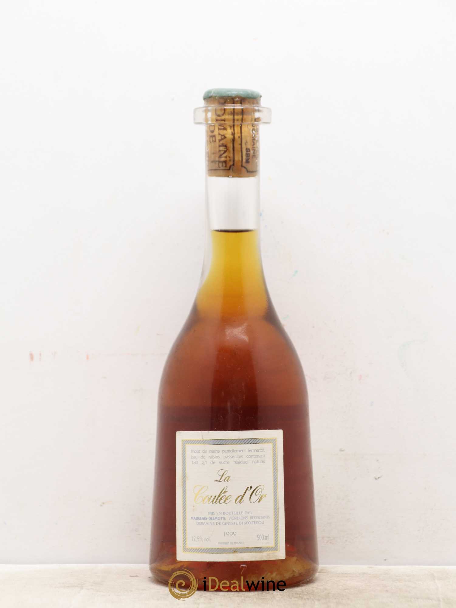 Vin de France La Coulée d'Or domaine de Gineste 50Cl  1999 - Lot of 1 bottle - 1