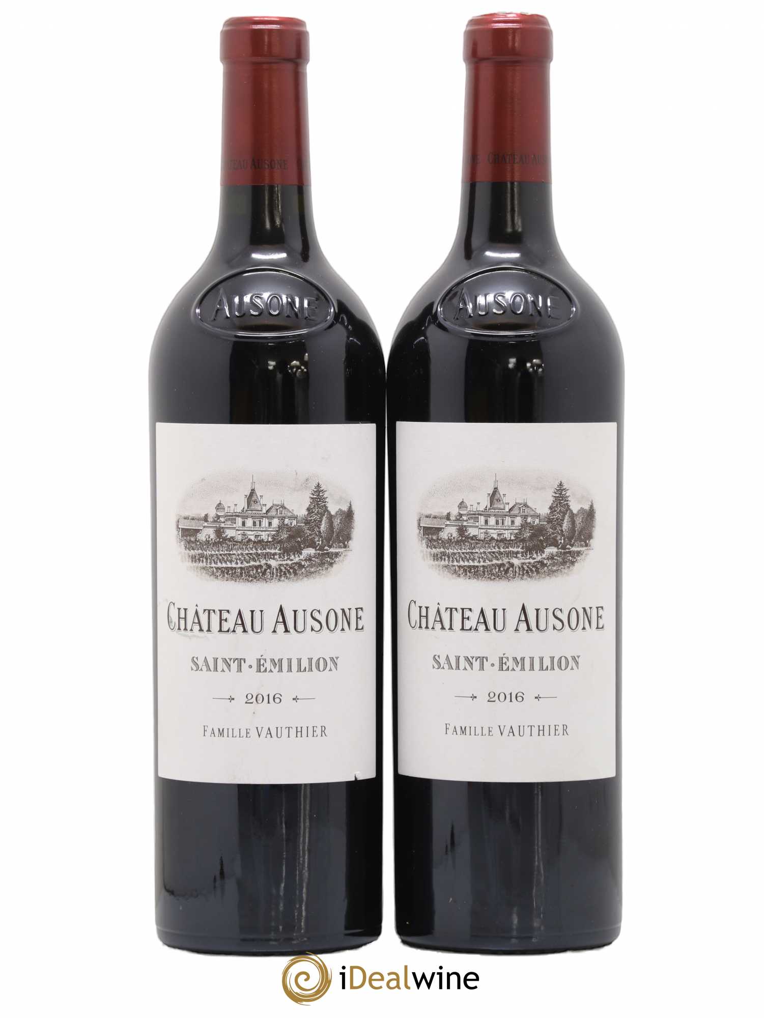 Château Ausone 1er Grand Cru Classé A 2016 - Lot of 2 bottles - 0