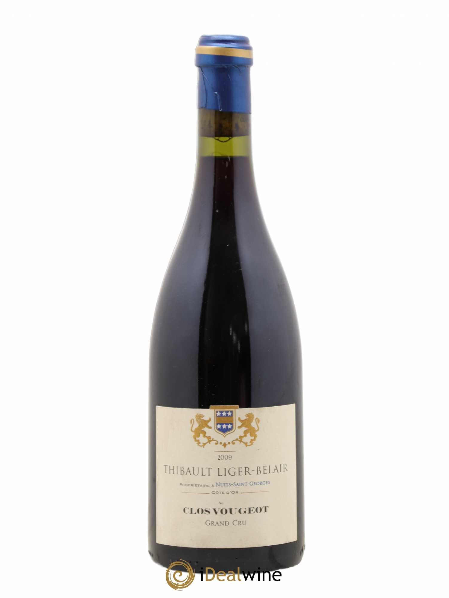 Clos de Vougeot Grand Cru Thibault Liger-Belair  (ohne Mindestpreis) 2009 - Posten von 1 Flasche - 0