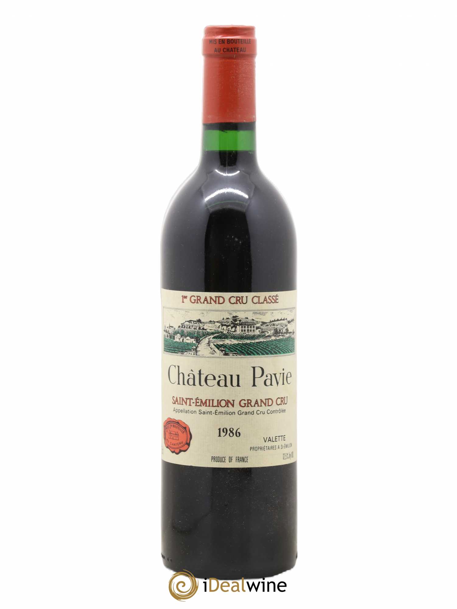 Château Pavie 1er Grand Cru Classé A  (senza prezzo di riserva) 1986 - Lotto di 1 bottiglia - 0