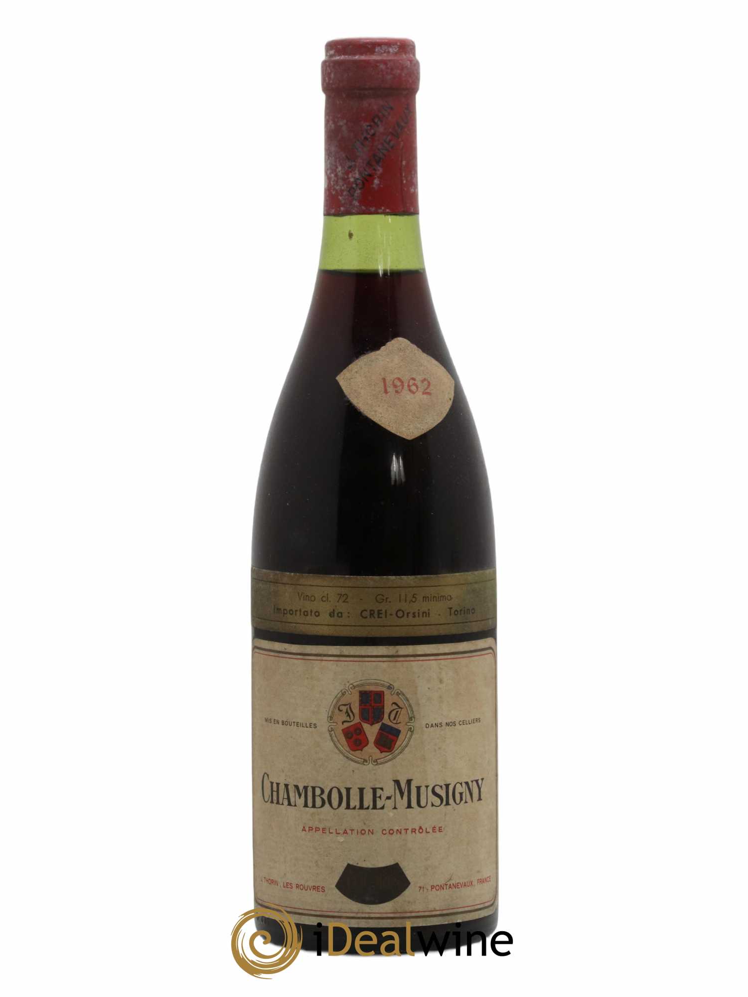 Chambolle-Musigny Thorin 1962 - Lot of 1 bottle - 0