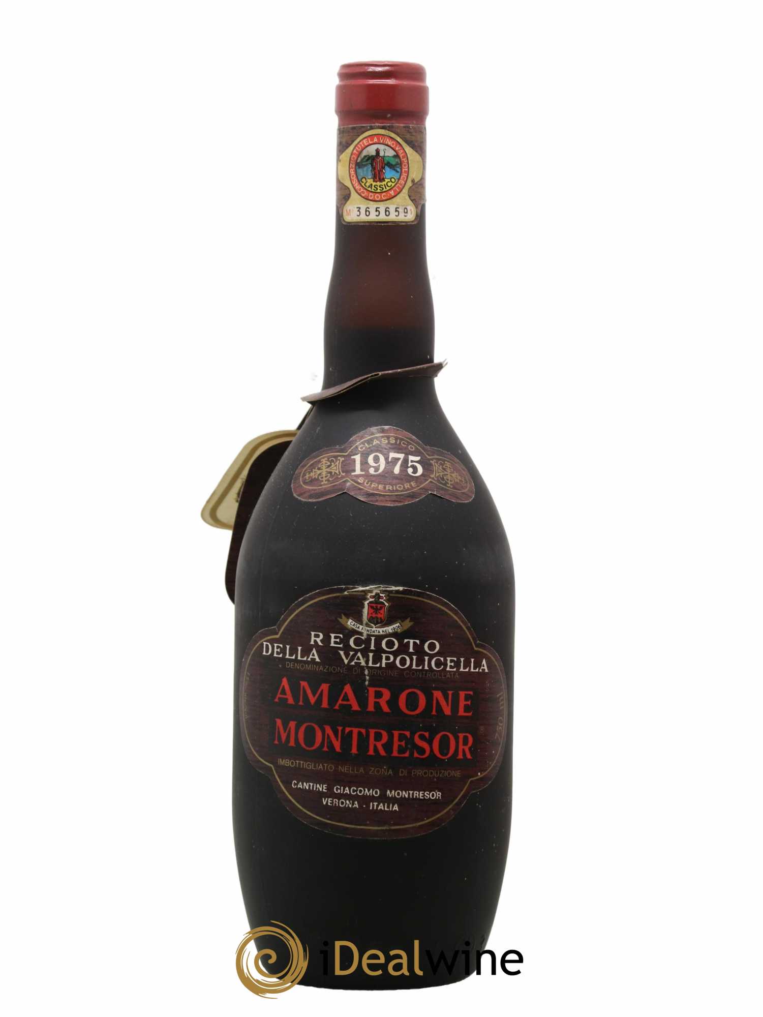 Amarone della Valpolicella DOC Recioto Montresor 1975 - Lot de 1 bouteille - 0