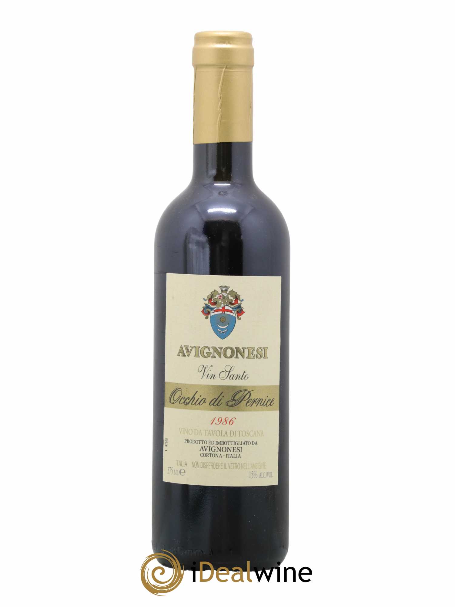 Italie Vin Santo di Montepulciano Occhio di Pernice Avignonesi 1986 - Lot de 1 demi bouteille - 0