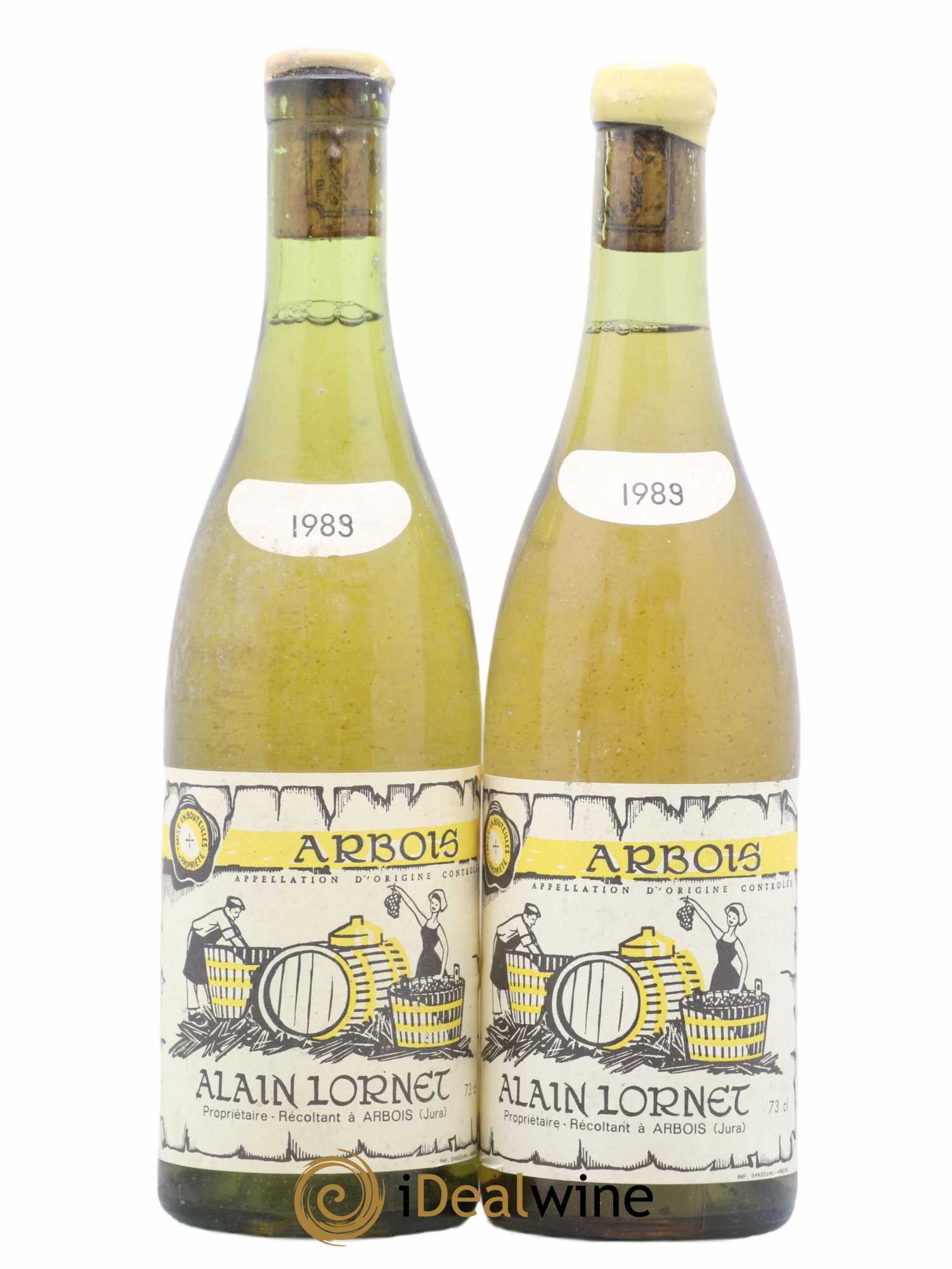 Arbois Domaine Lornet 1983 - Lot of 2 bottles - 0