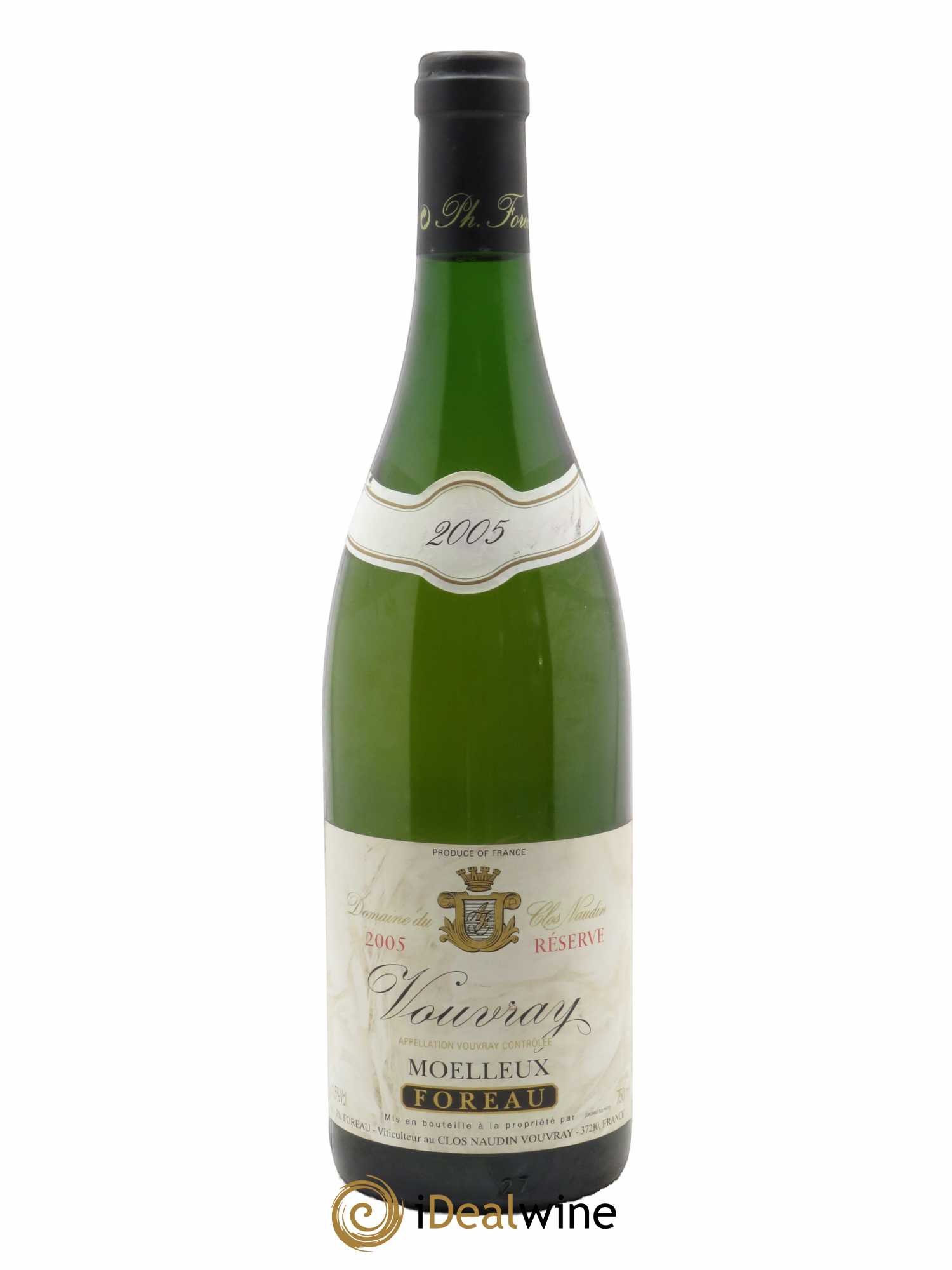 Vouvray Moelleux Réserve Clos Naudin - Philippe Foreau 2005 - Lot of 1 bottle - 0