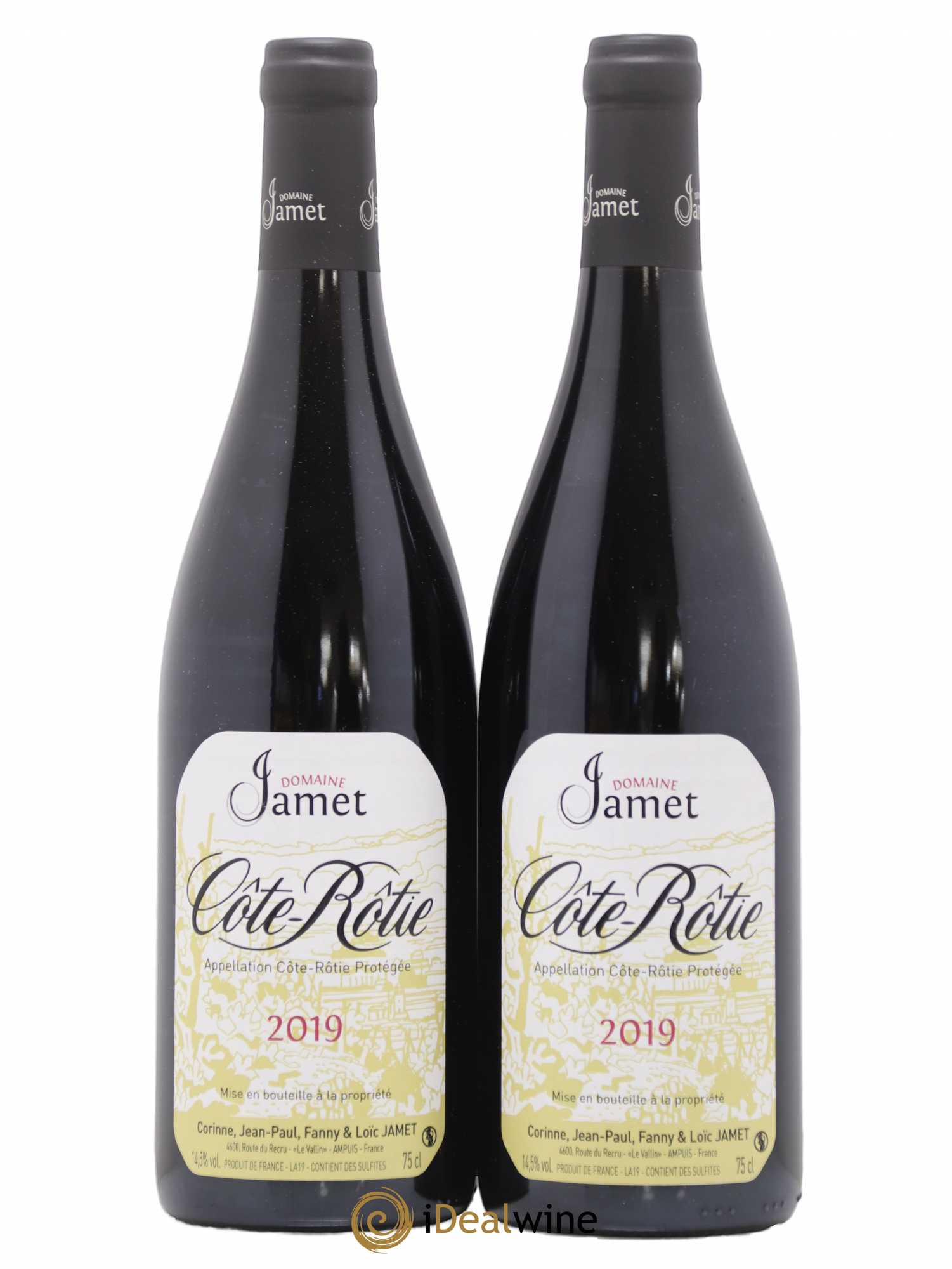 Côte-Rôtie Jamet (Domaine) 2019 - Lot de 2 bouteilles - 0