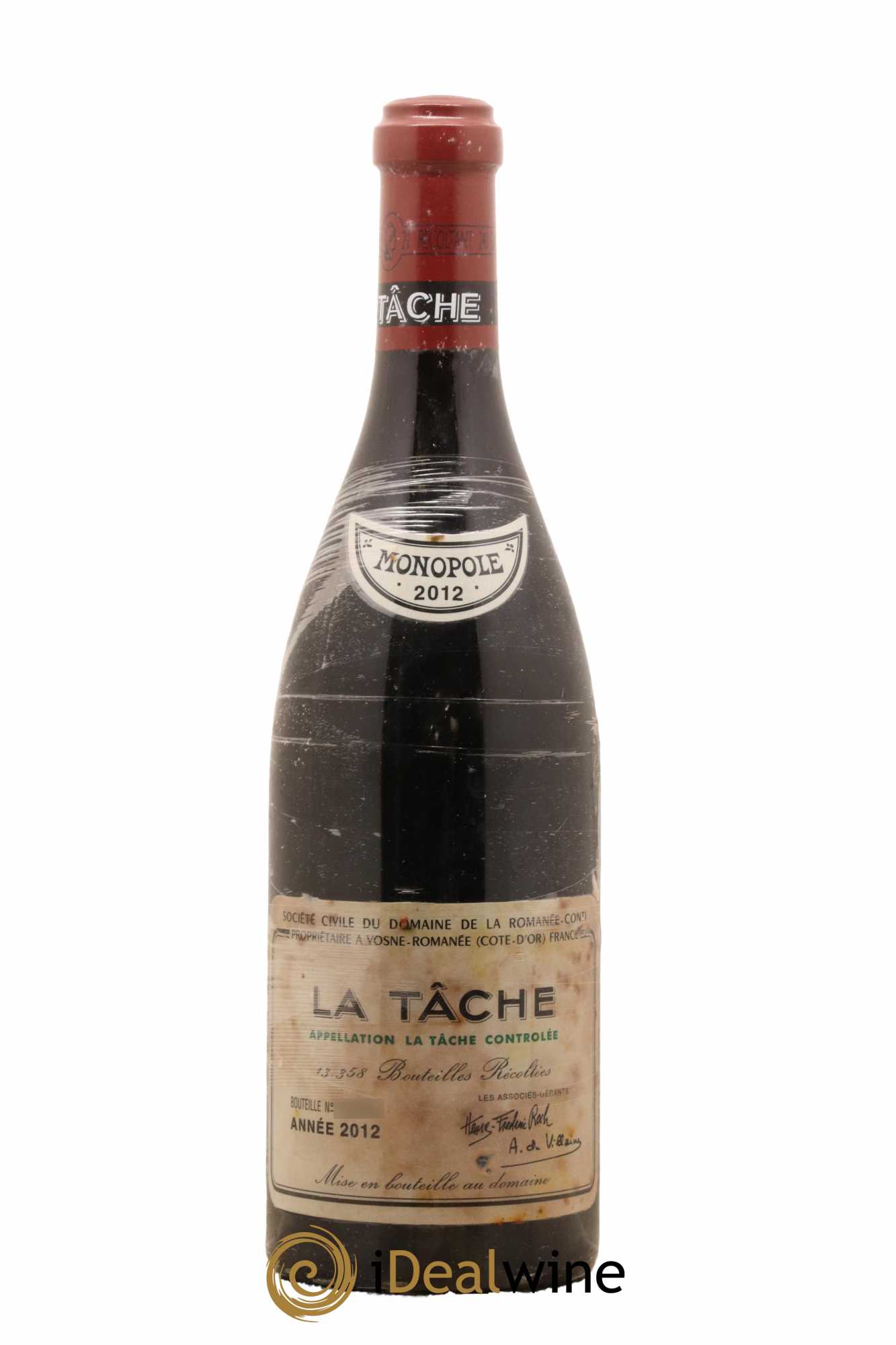 La Tâche Grand Cru Domaine de la Romanée-Conti 2012 - Lotto di 1 bottiglia - 0