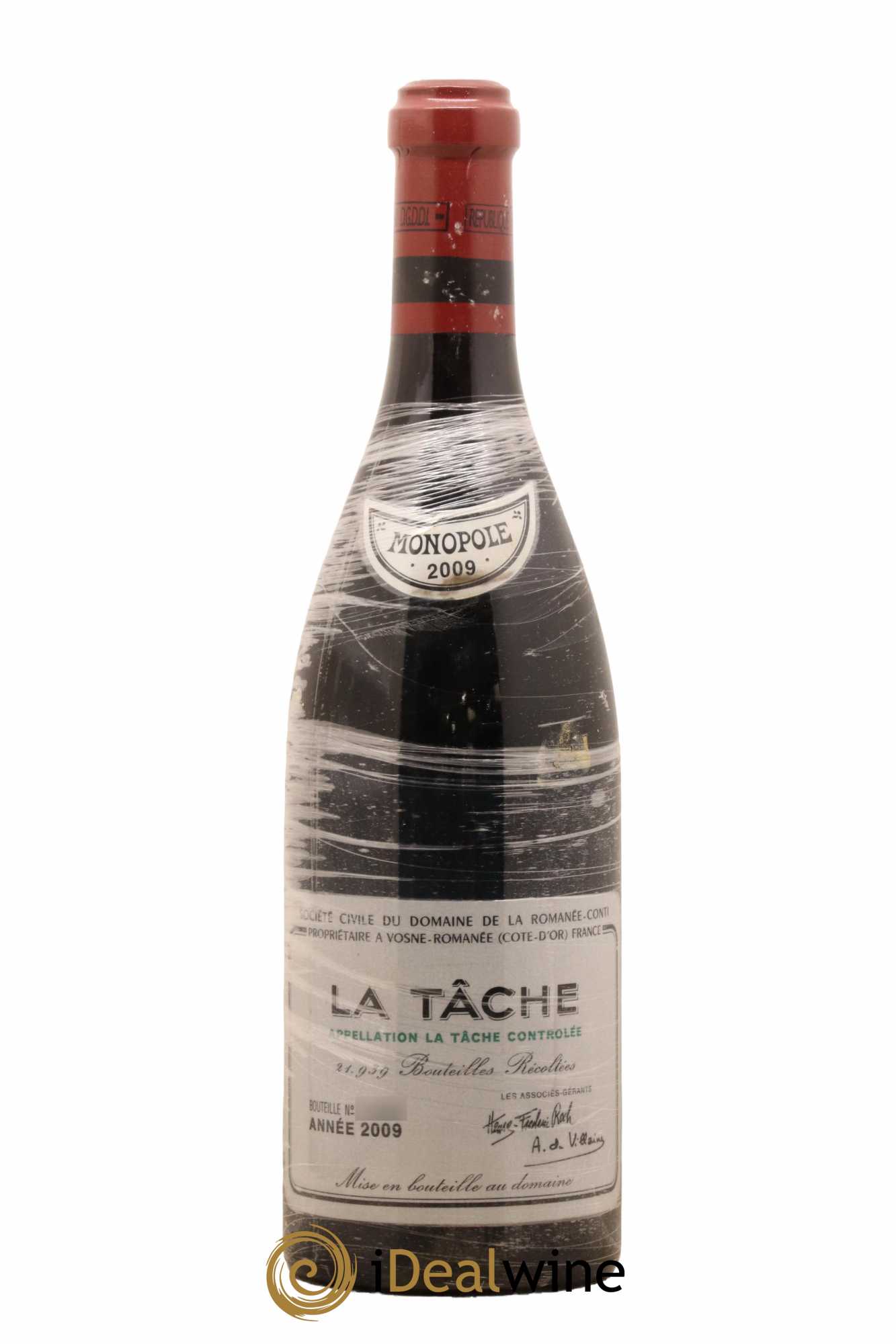 La Tâche Grand Cru Domaine de la Romanée-Conti 2009 - Lotto di 1 bottiglia - 0