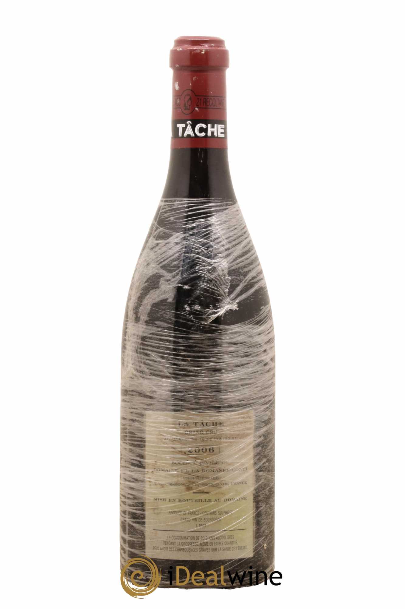 La Tâche Grand Cru Domaine de la Romanée-Conti  2006 - Lot de 1 bouteille - 1