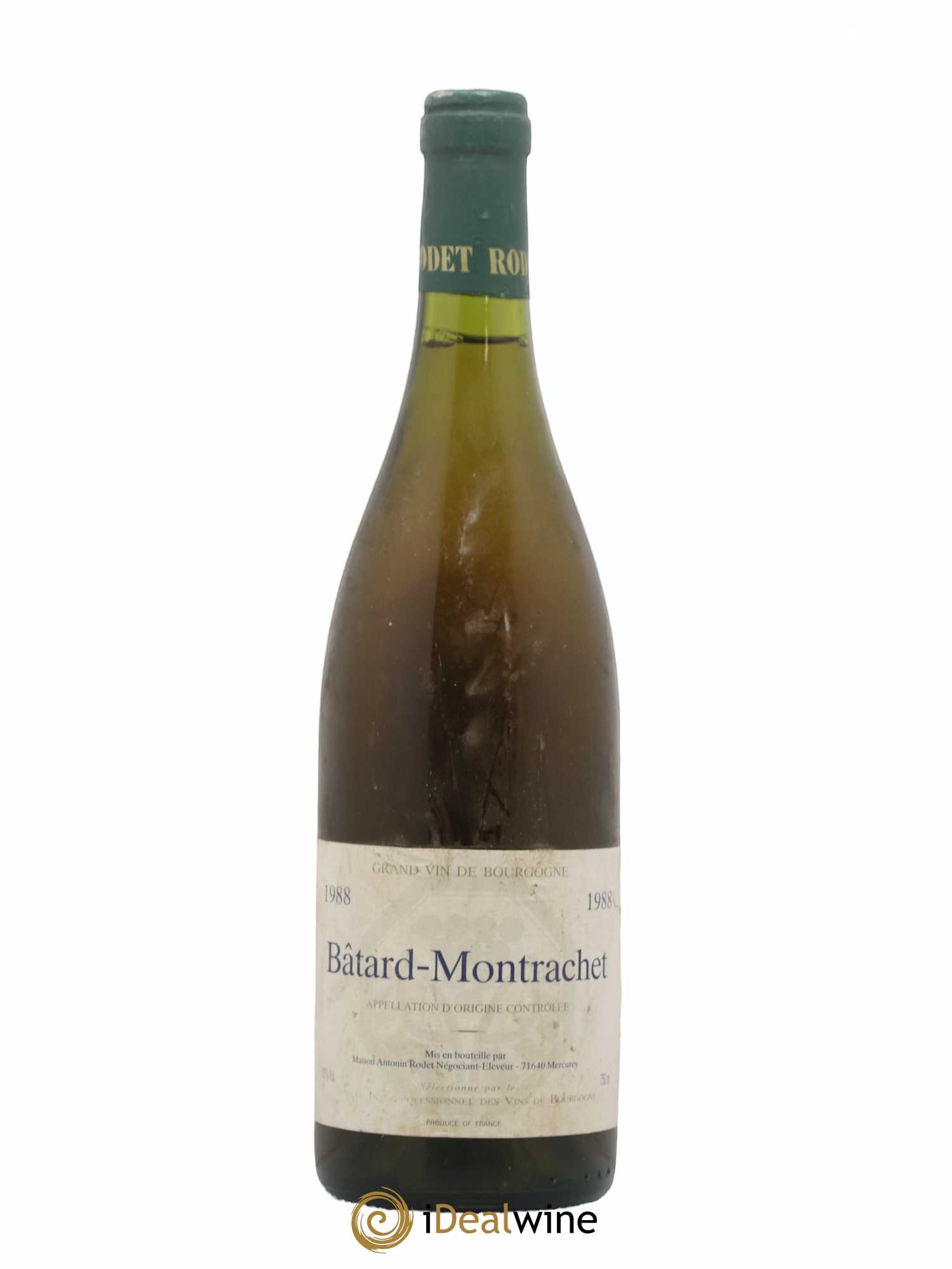 Bâtard-Montrachet Grand Cru Maison Antonin Rodet 1988 - Lot of 1 bottle - 0