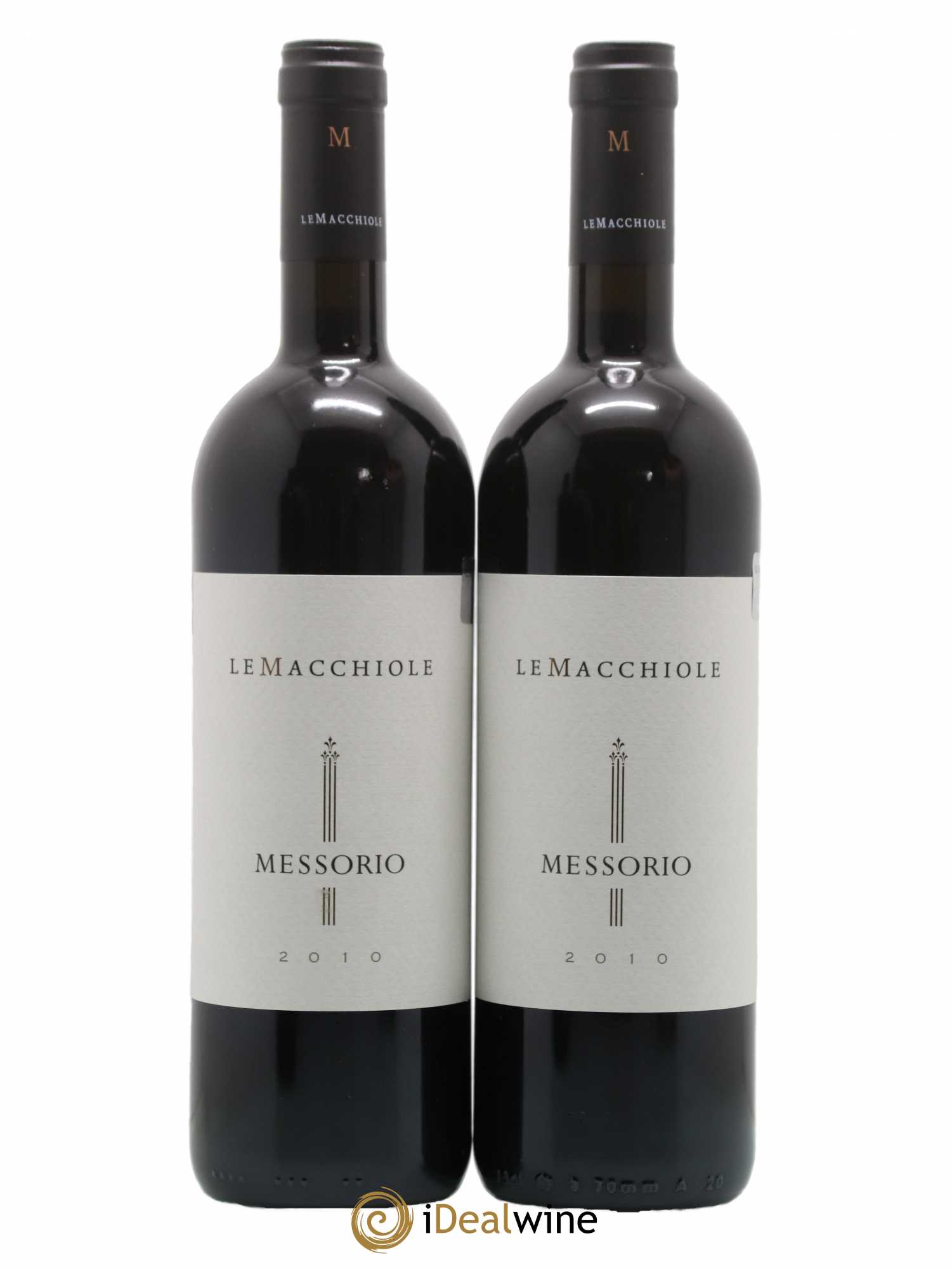 Toscana IGT Le Macchiole Messorio 2010 - Lot de 2 bouteilles - 0