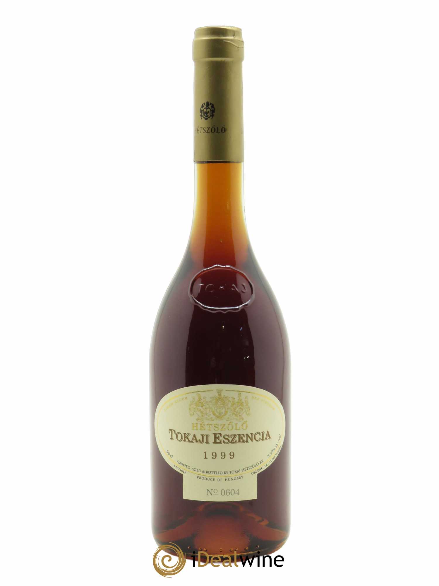 Tokaji Eszencia Hétszölö (Domaine) 1999 - Lot of 1 bottle - 0