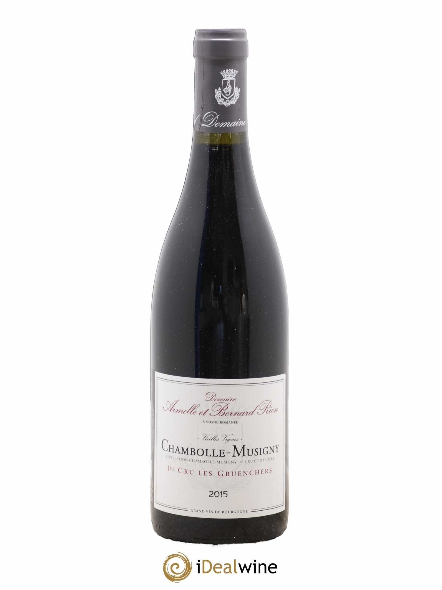 Chambolle-Musigny 1er Cru Les Gruenchers Armelle Et Bernard Rion 2015 - Lot de 1 bouteille - 0